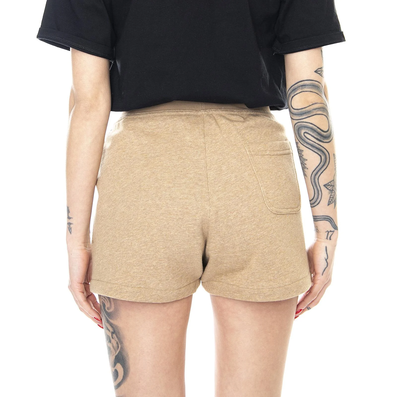 Womens RYV Shorts - Cardboard - Bermuda Donna Marroni  Donna ADIDAS - Image 3