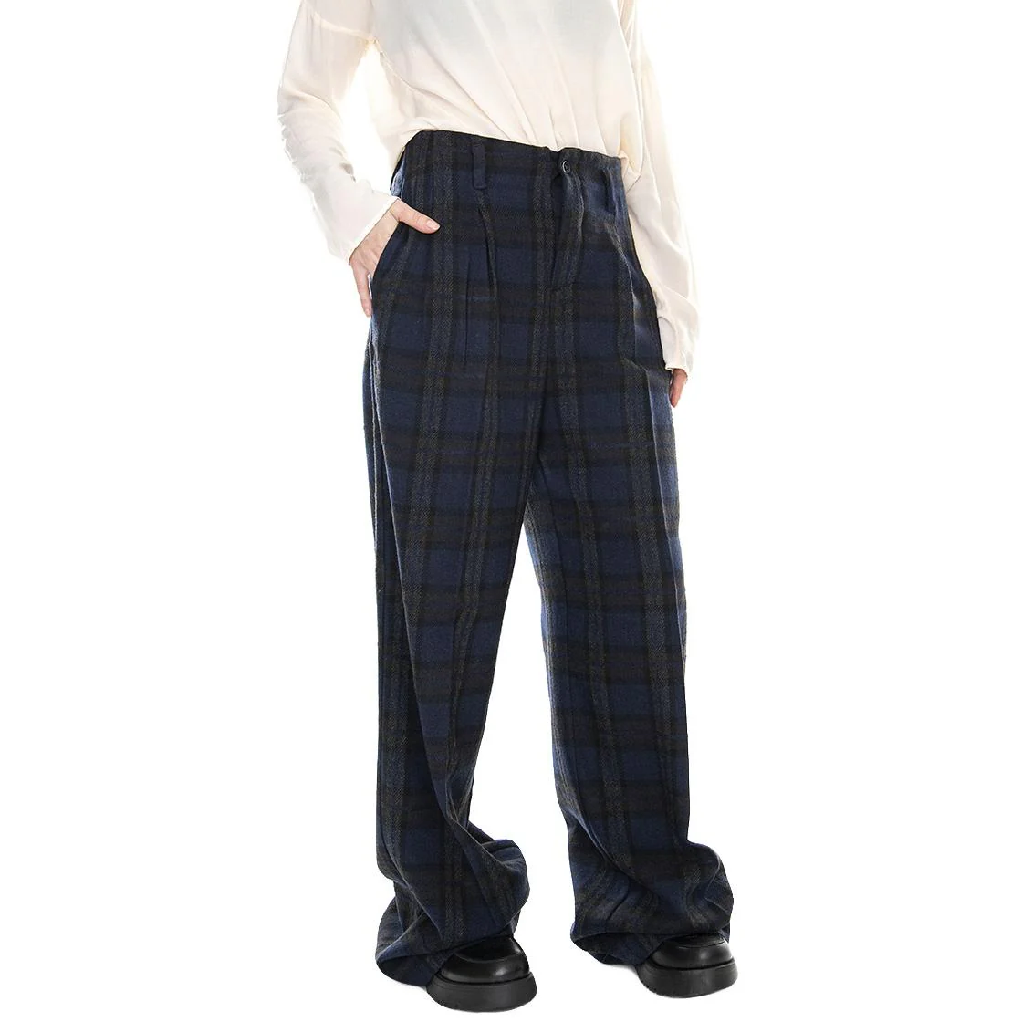 921SD25023 - Pantaloni Donna Blu / Grigi Donna ALESSIA SANTI