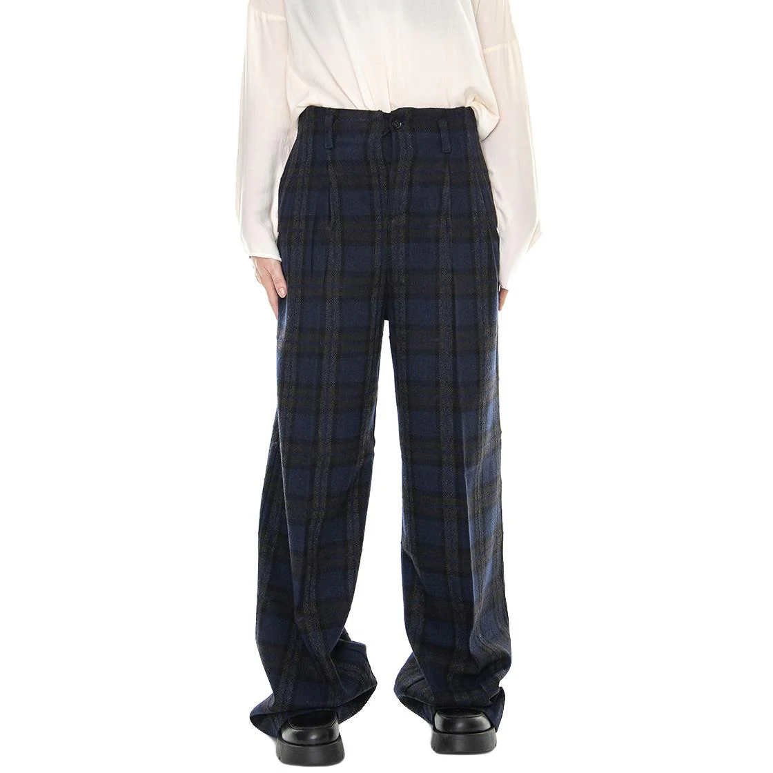 921SD25023 - Pantaloni Donna Blu / Grigi Donna ALESSIA SANTI - Image 2