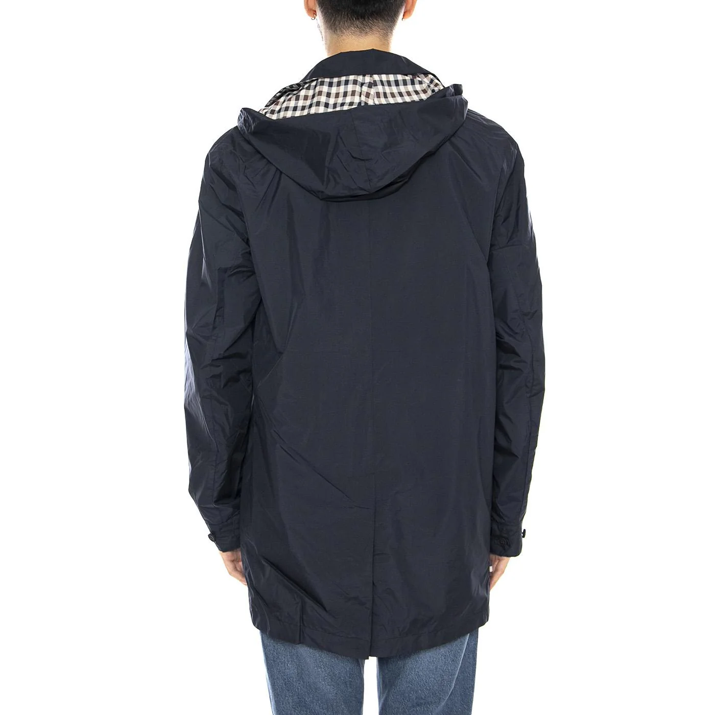Packable Trench -- Trench Uomo Navy  Uomo AQUASCUTUM - Image 3