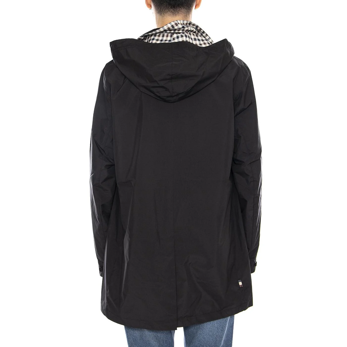 Packable Trench -- Trench Uomo Nero  Uomo AQUASCUTUM - Image 3