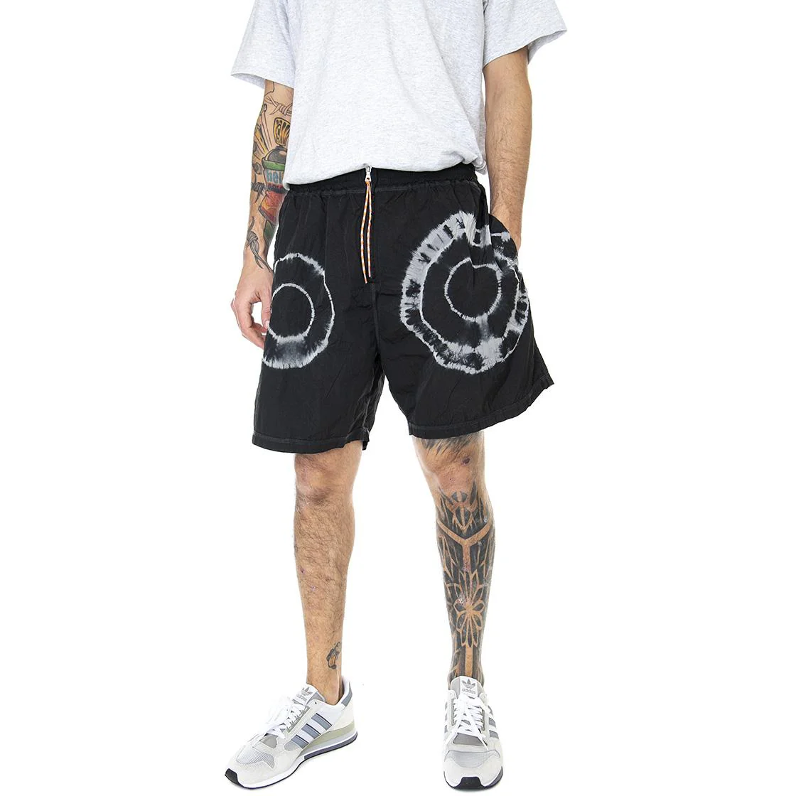 Tie-Dye Windcheater - Bermuda Uomo Neri  Uomo ARIES