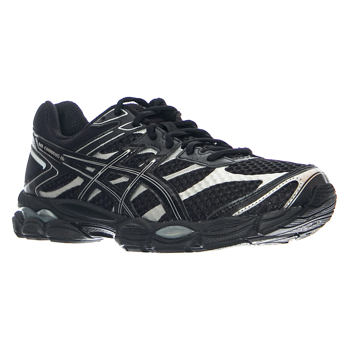 GEL-CUMULUS 16 BLACK / BLACK - Scarpe Stringate Uomo Nere  Uomo ASICS - Image 2