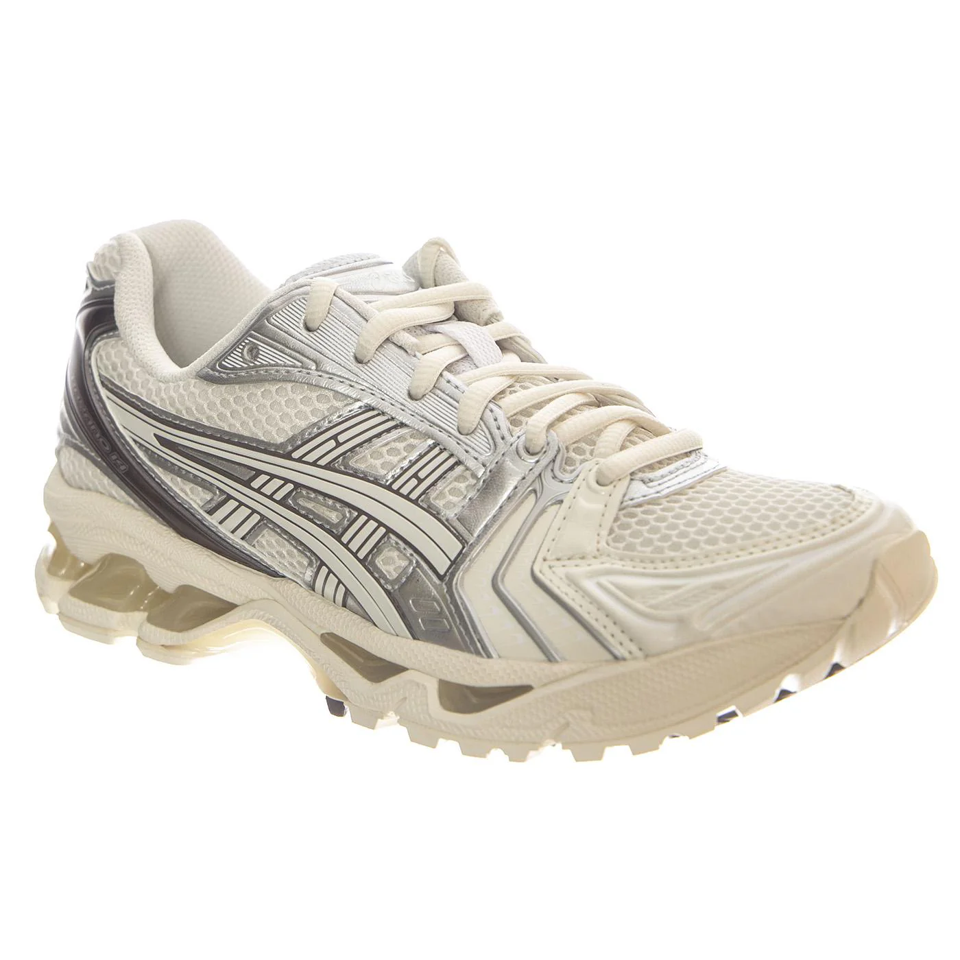 GEL-KAYANO 14 CREAM / COCOA POWDER - Scarpe Stringate Donna Crema Donna ASICS - Image 2