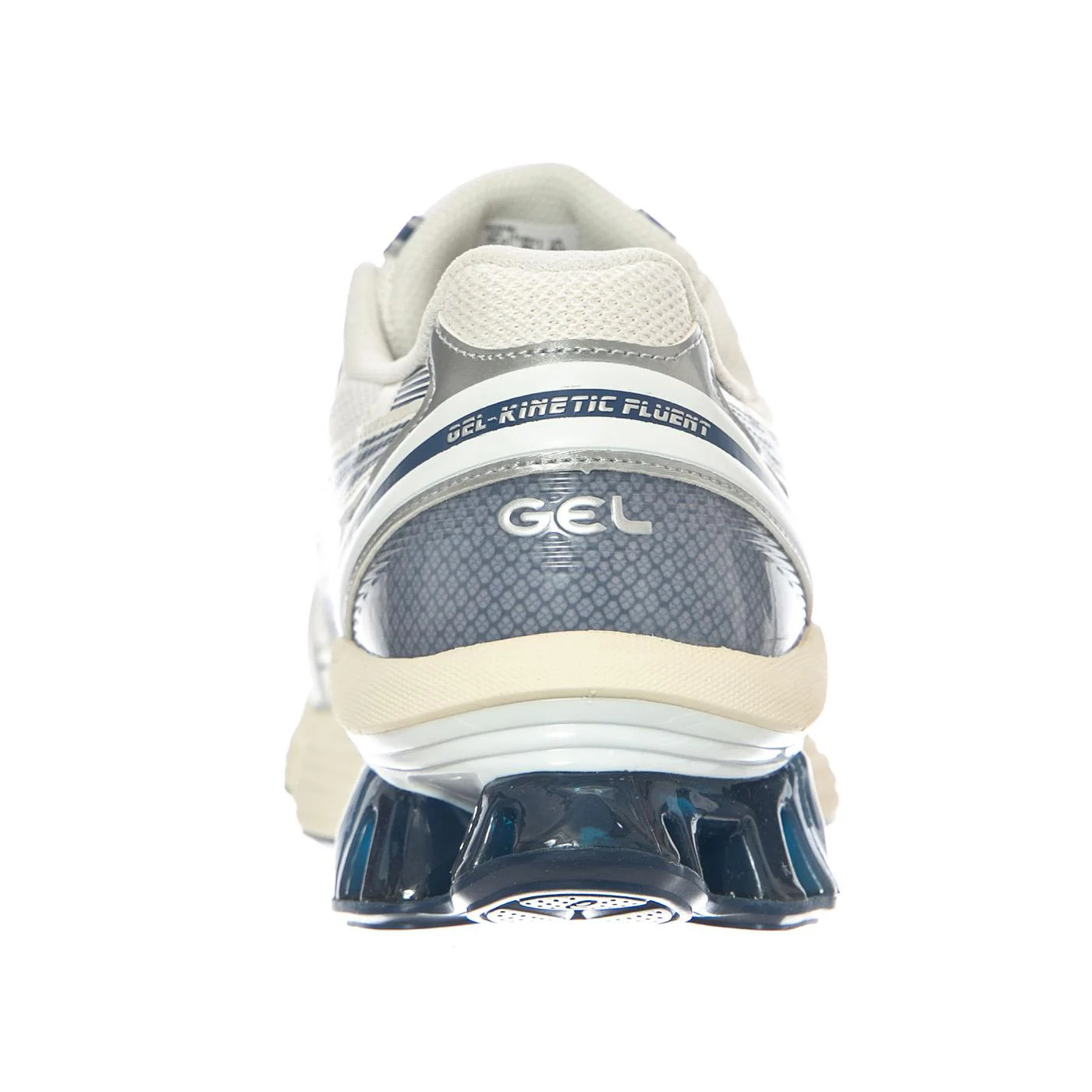 Gel-Kinetic Fluent - White / Independence Blue - Scarpe Stringate Uomo Bianche  Uomo ASICS - Image 4