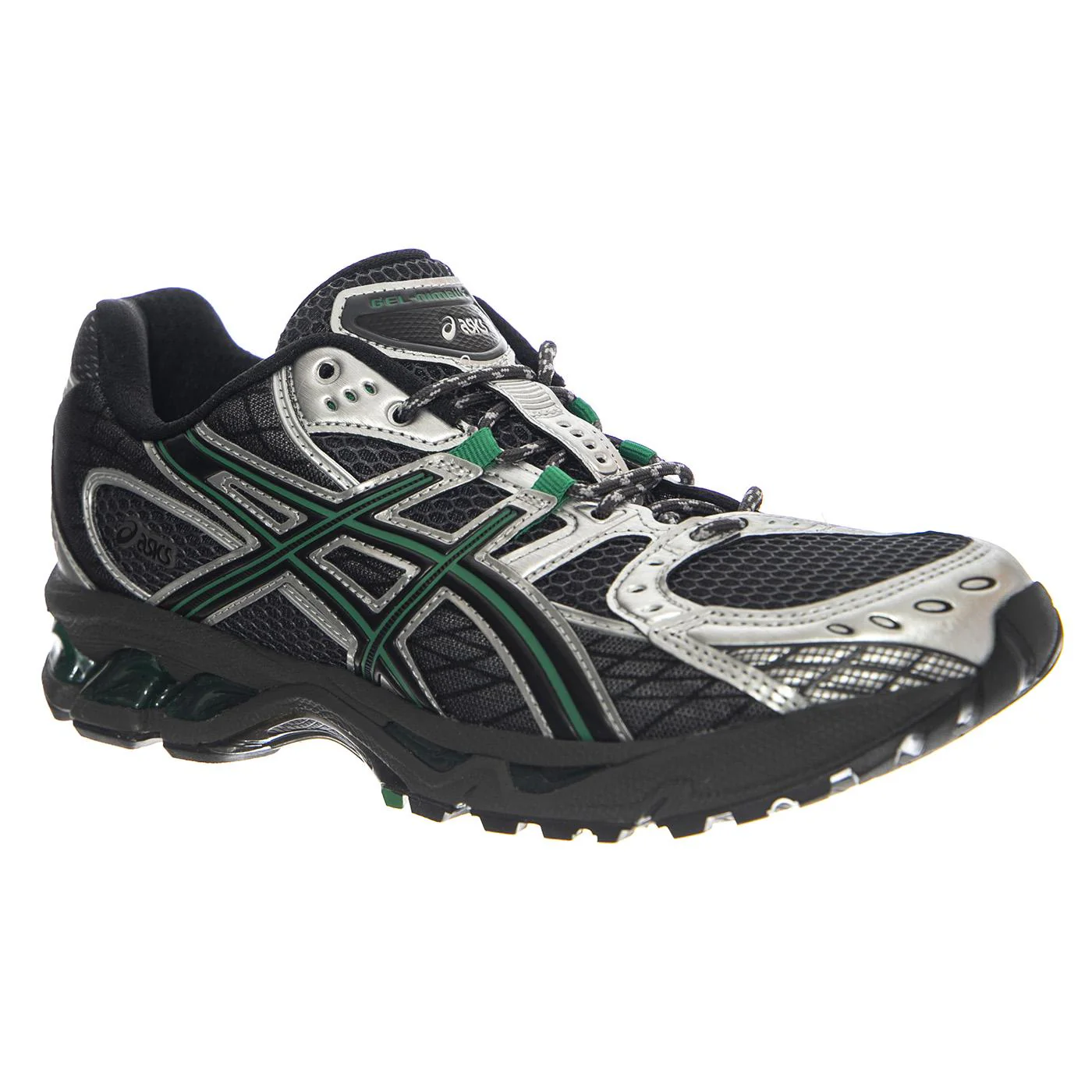 GEL-NIMBUS 10.1 Obsidian Grey / Green Basil Shoes - Scarpe Stringate Uomo Grigio / Multicolore Uomo ASICS - Image 2