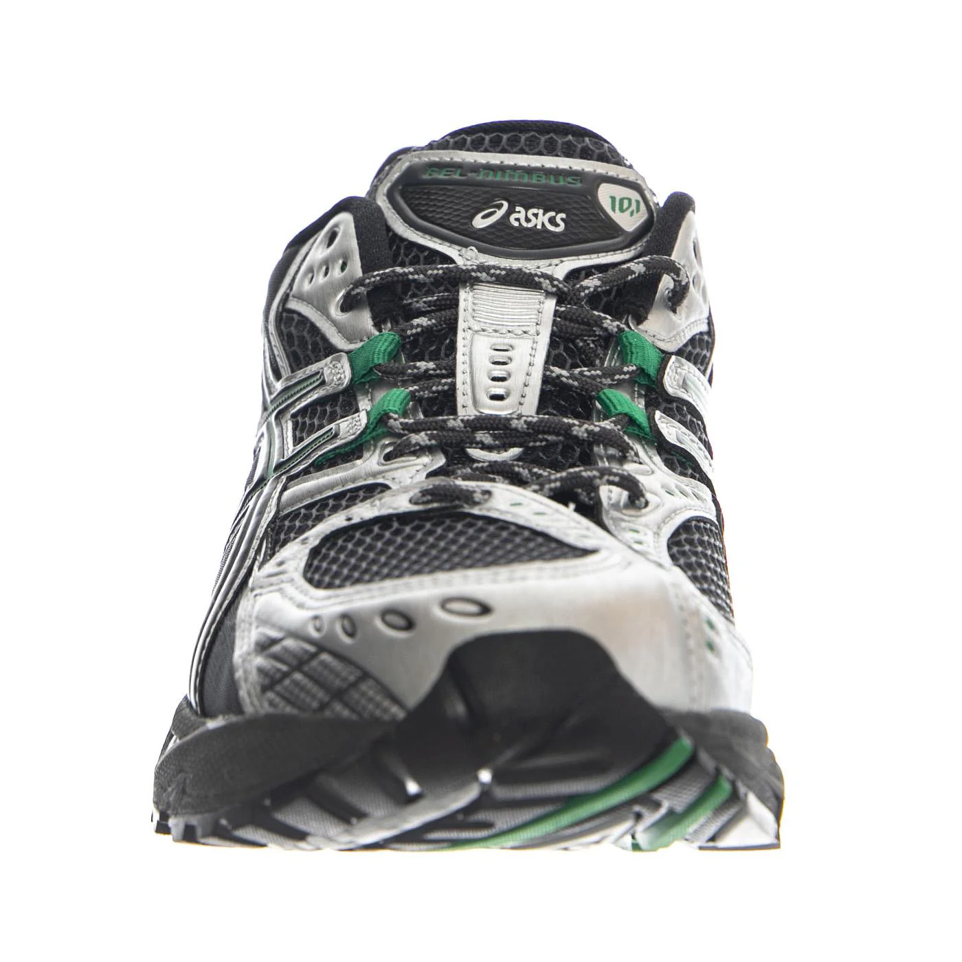 GEL-NIMBUS 10.1 Obsidian Grey / Green Basil Shoes - Scarpe Stringate Uomo Grigio / Multicolore Uomo ASICS - Image 3
