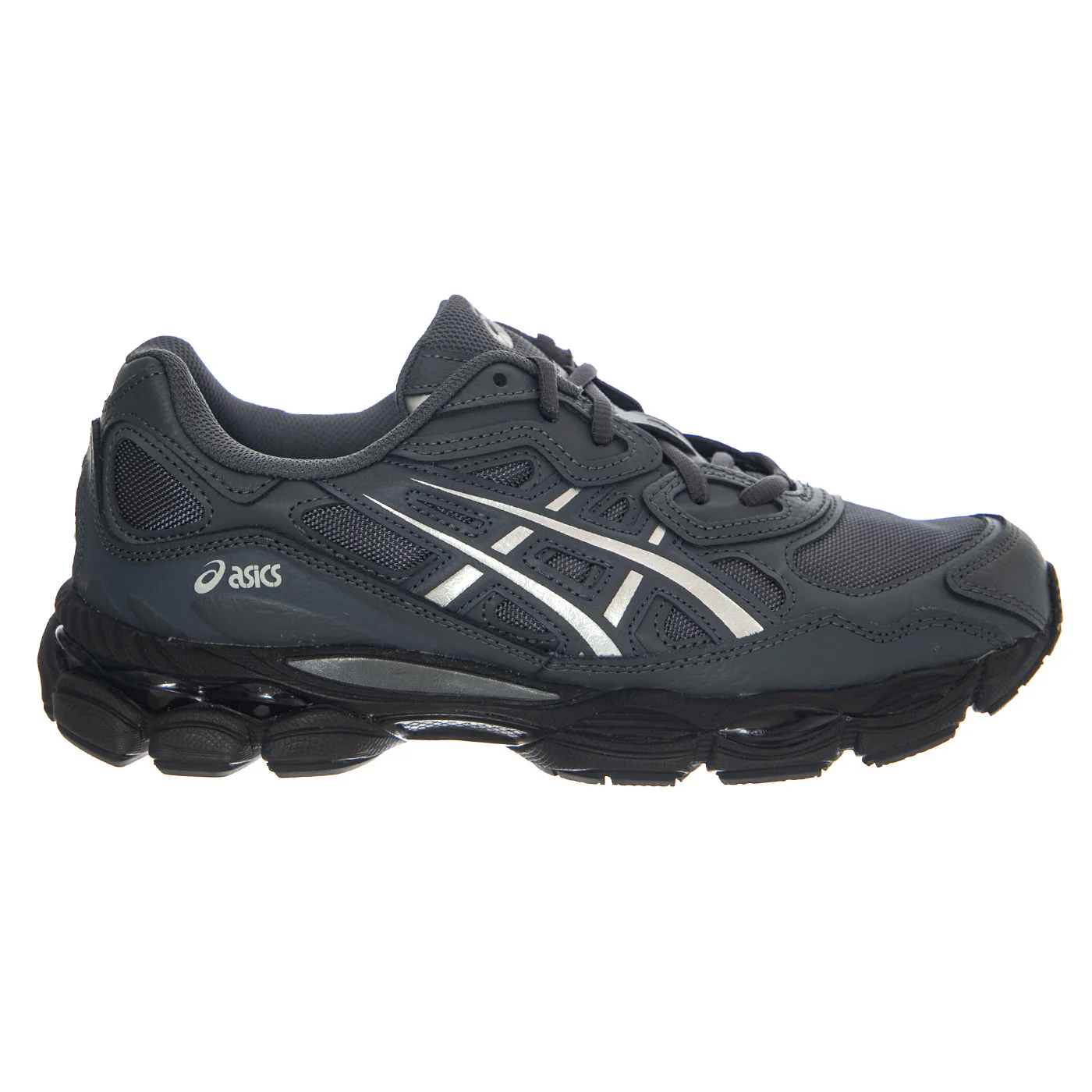 GEL-NYC CARRIER GREY/PURE SILVER - Scarpe Stringate Uomo Verde Scuro Uomo ASICS