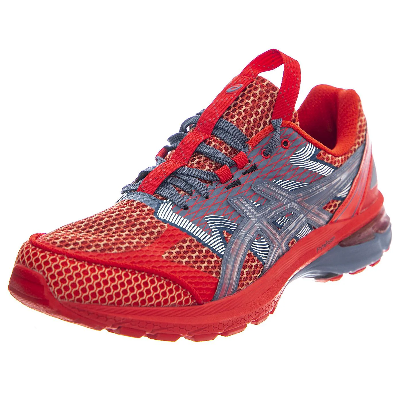 US4-S Gel-Terrain Classic Red / Wood Crepe - Scarpe Profilo Basso Uomo Rosse Uomo ASICS