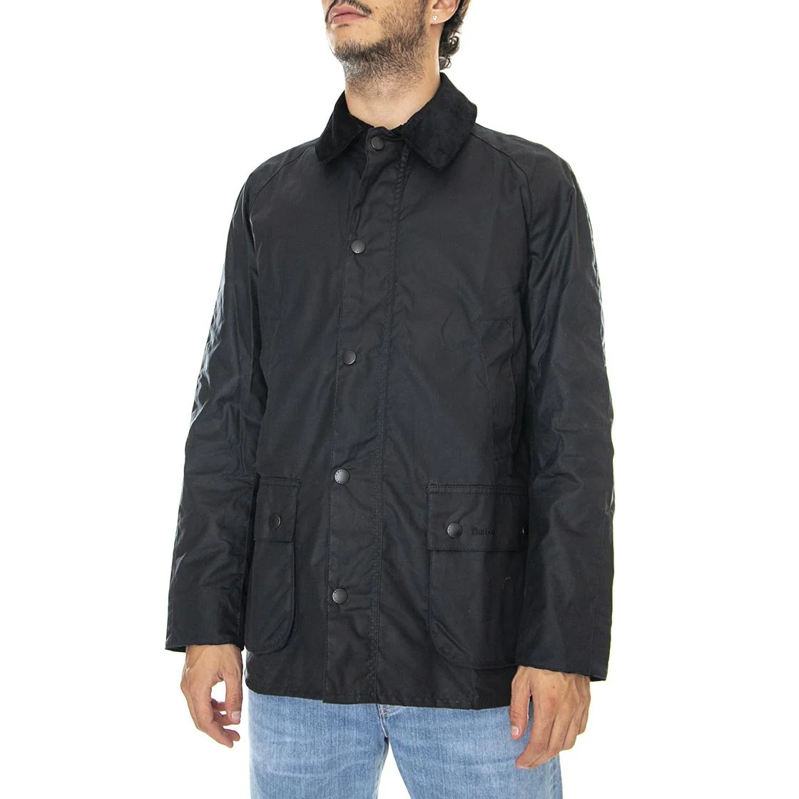 Ashby Jacket Navy - Giacca Invernale Uomo Blu Uomo BARBOUR