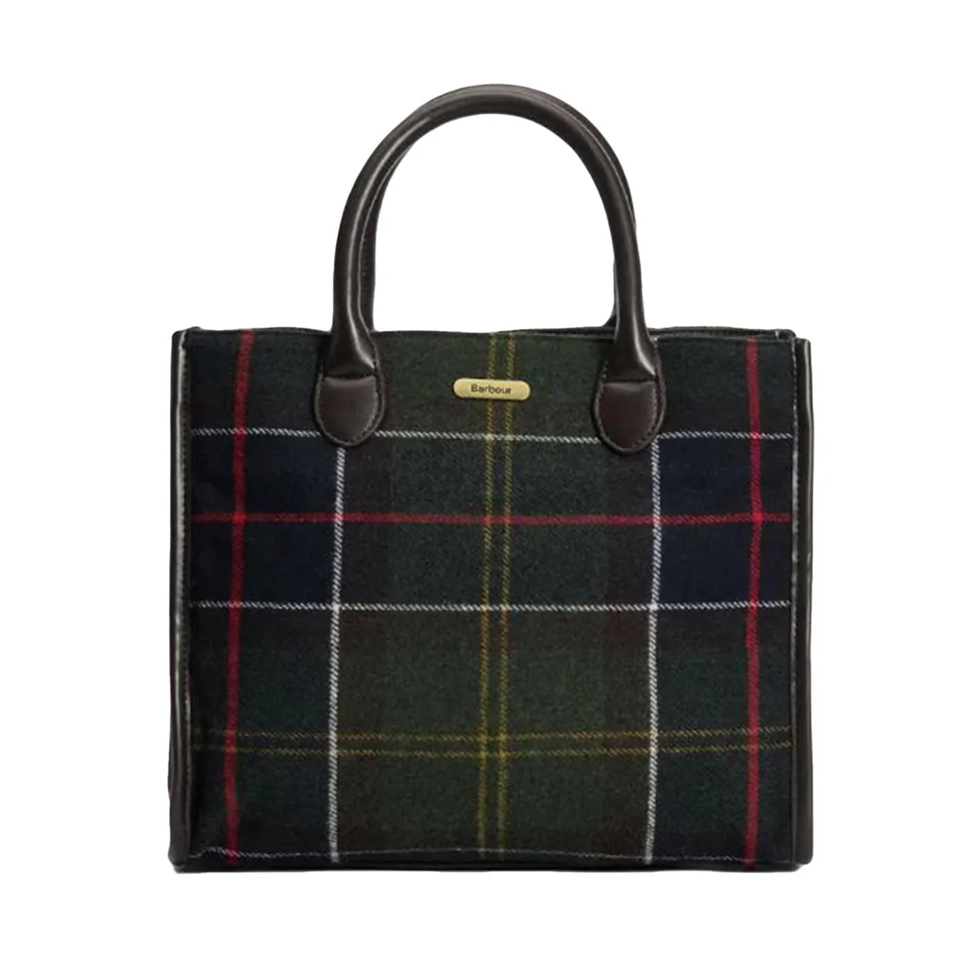 Barrhill Tartan Tote Bag - Borsa Tote Tartan Donna BARBOUR