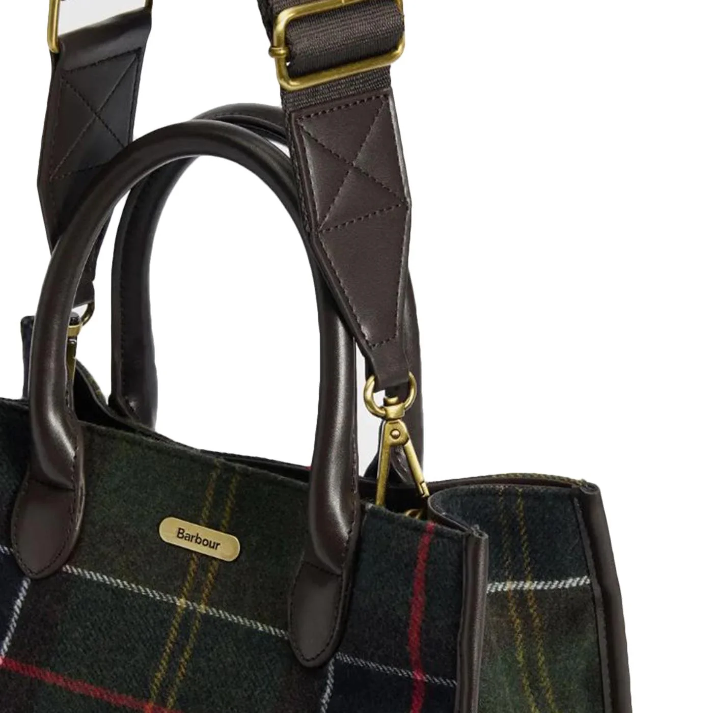 Barrhill Tartan Tote Bag - Borsa Tote Tartan Donna BARBOUR - Image 4