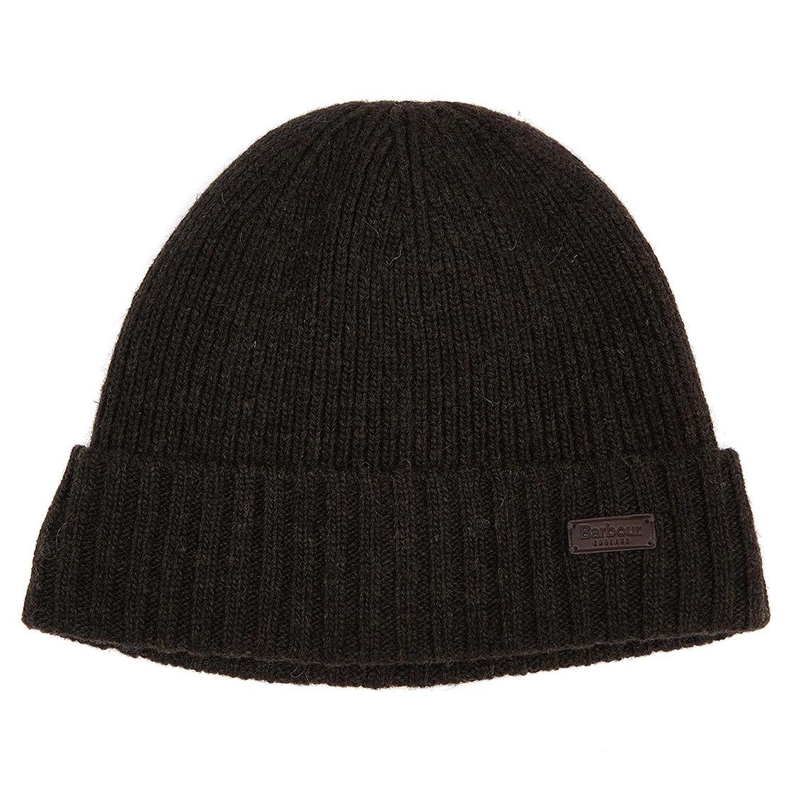 Carlton Beanie Dark Green - Cappellino a Cuffia Verde Scuro ACCESSORI BARBOUR