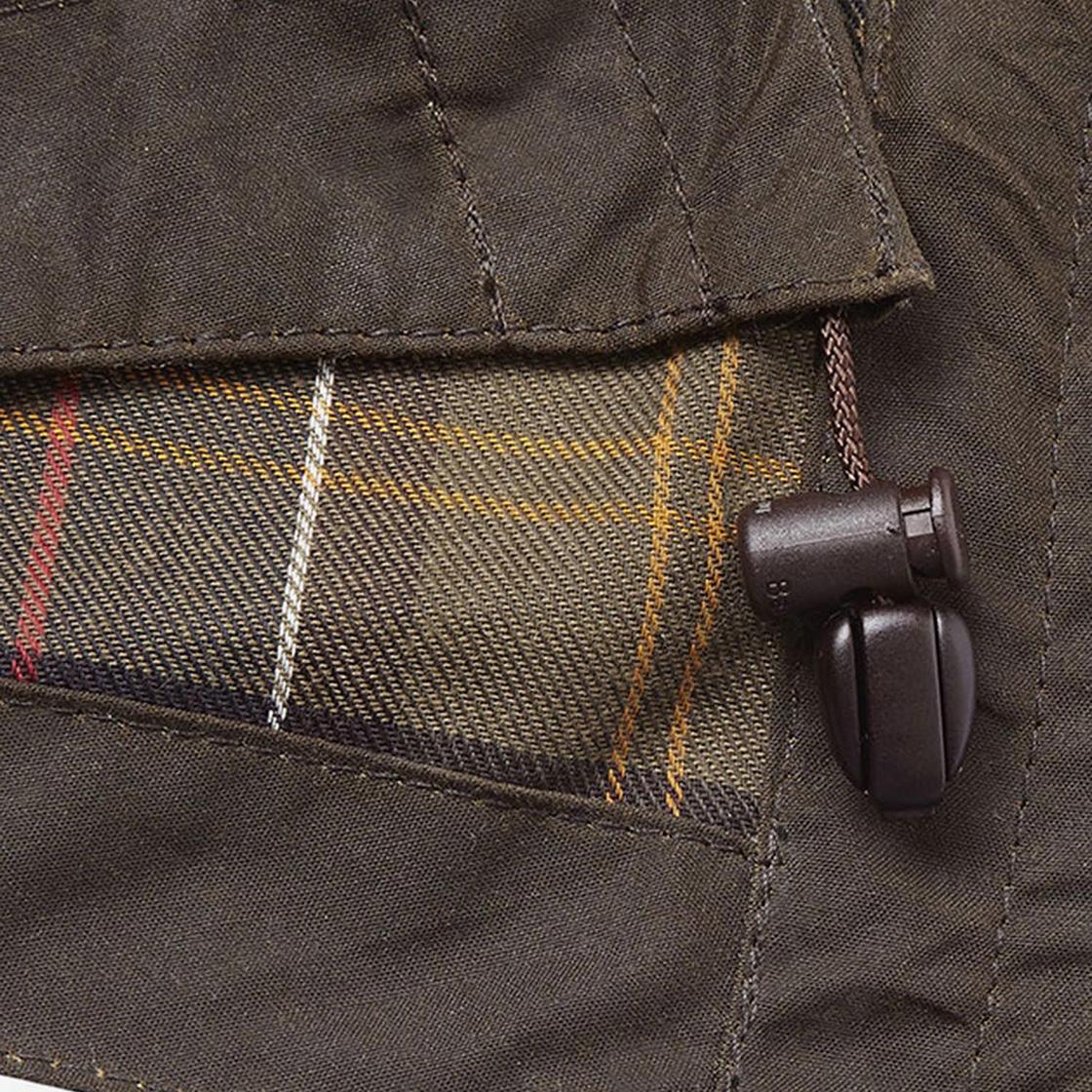 Classic Sylkoil Hood Olive - Cappuccio Staccabile Barbour Marrone ACCESSORI BARBOUR - Image 2