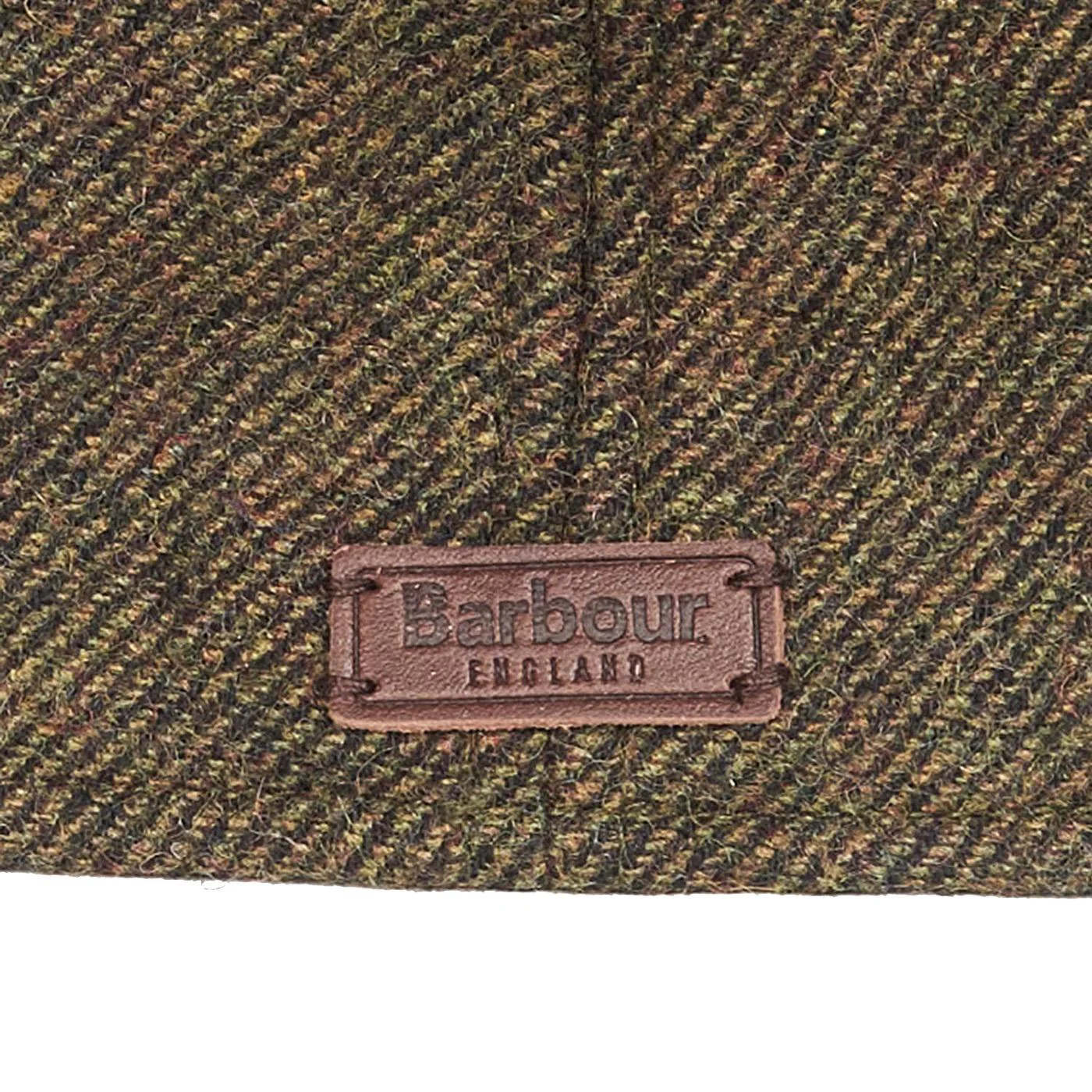 Claymore Bakerboy Olive Twill - Cappello a Coppola Verde ACCESSORI BARBOUR - Image 3