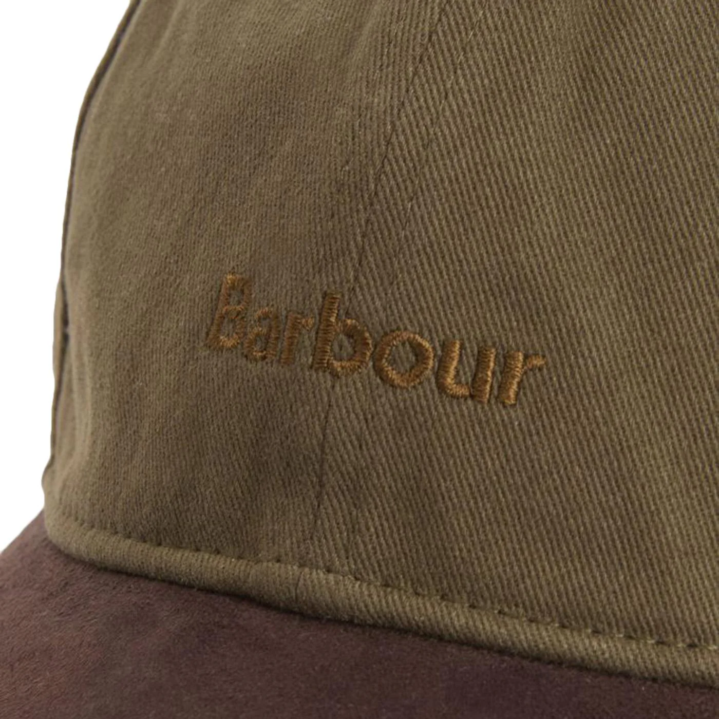 Langdale Cap Olive/Brown - Cappellino con Visiera Marrone / Verde  ACCESSORI BARBOUR - Image 3