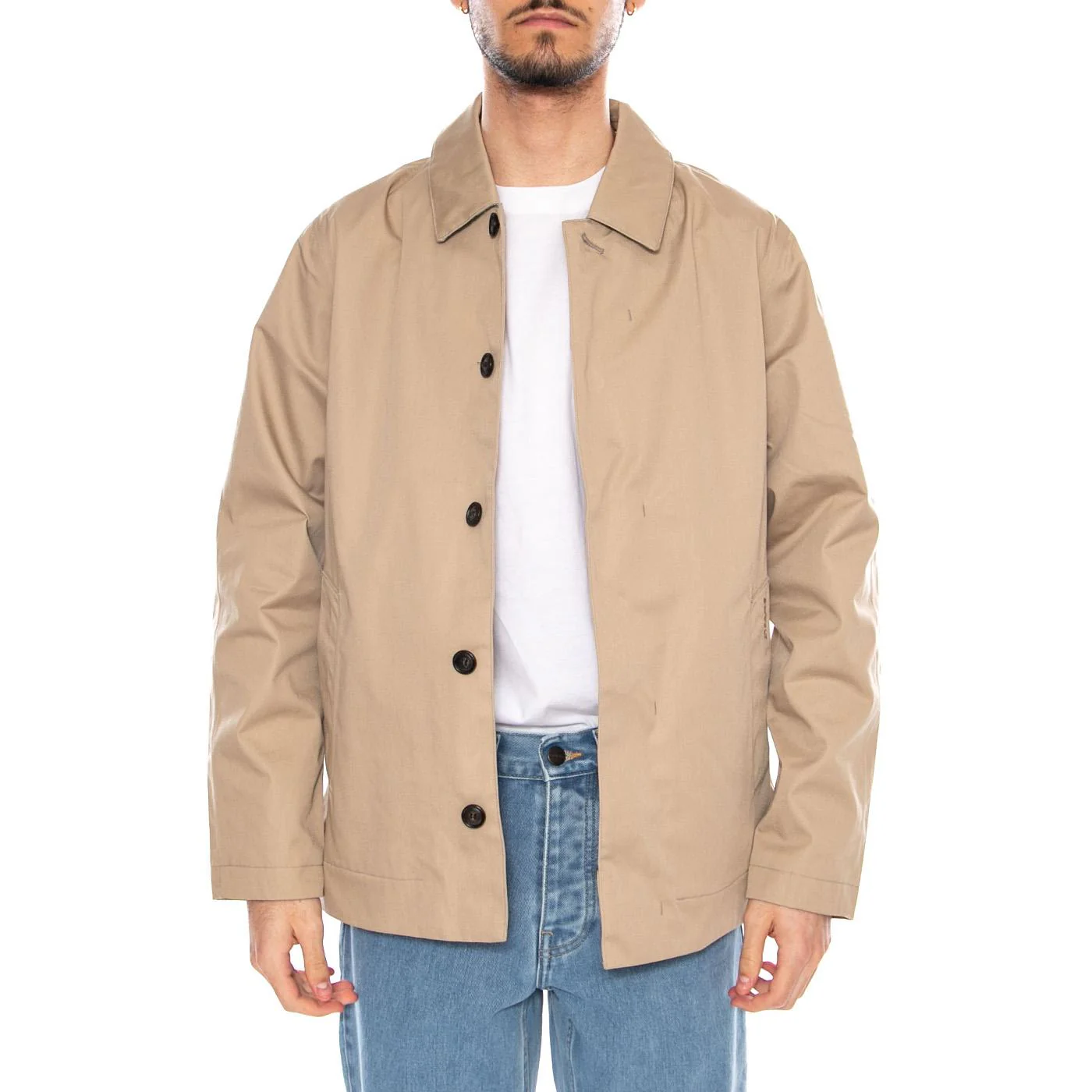 Short Roking Waterproof Jacket Tone - Giacca Uomo Beige Uomo BARBOUR - Image 2