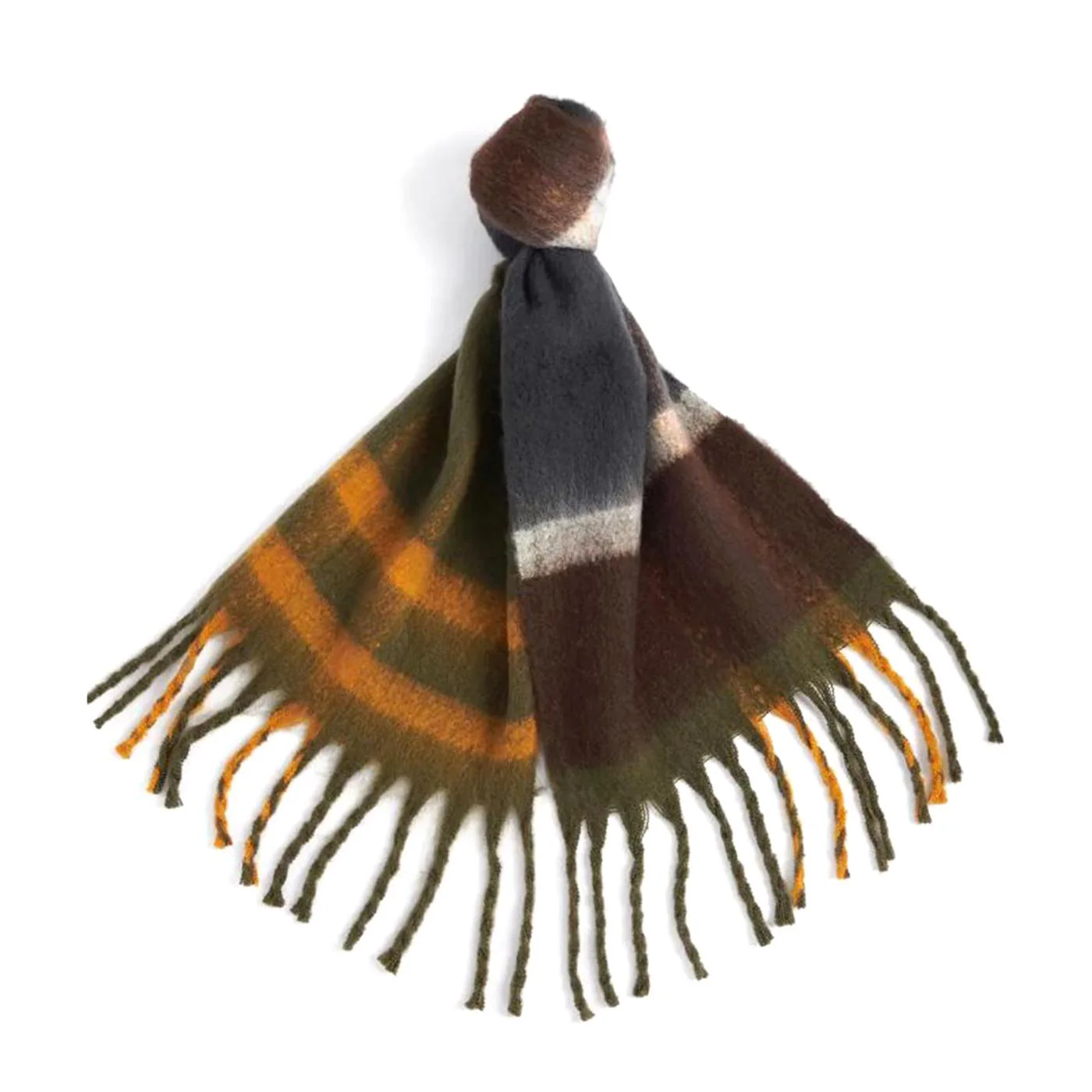 Staffin Tartan Serape - Sciarpa Tartan Multicolore  Donna BARBOUR