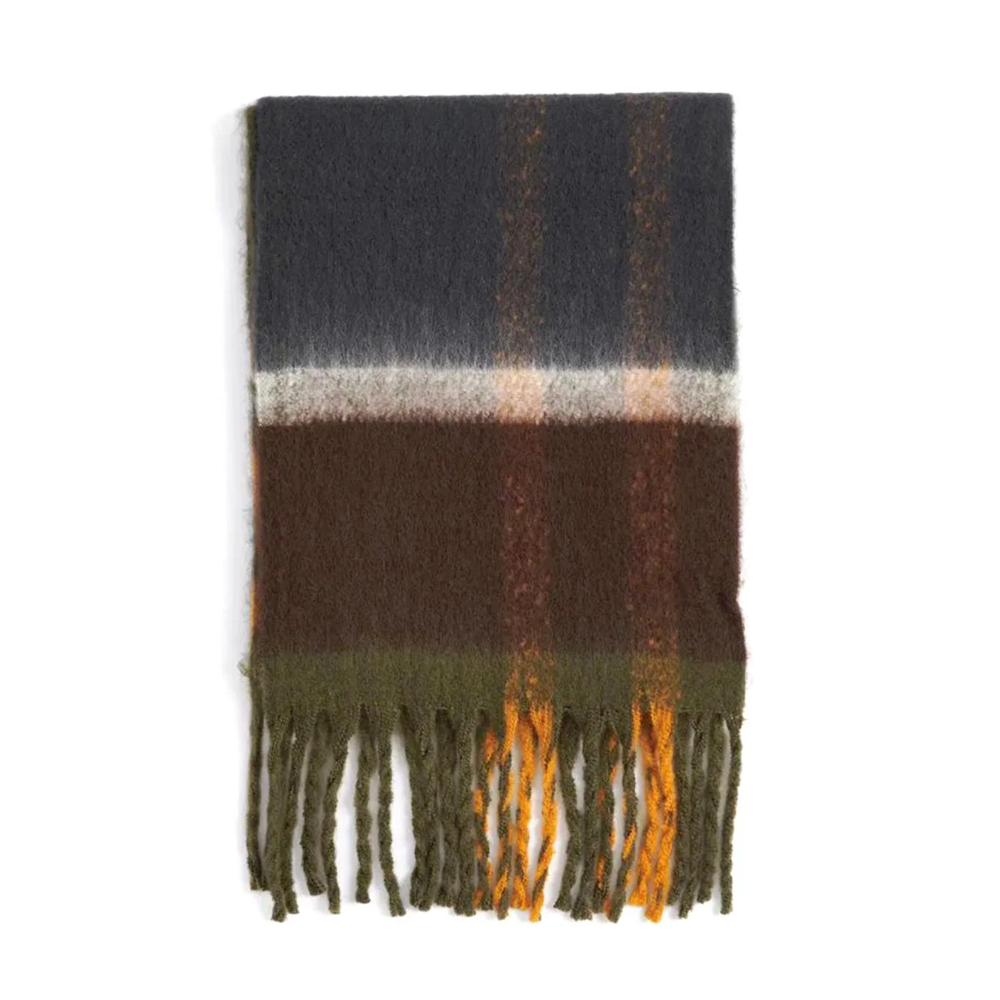 Staffin Tartan Serape - Sciarpa Tartan Multicolore  Donna BARBOUR - Image 2