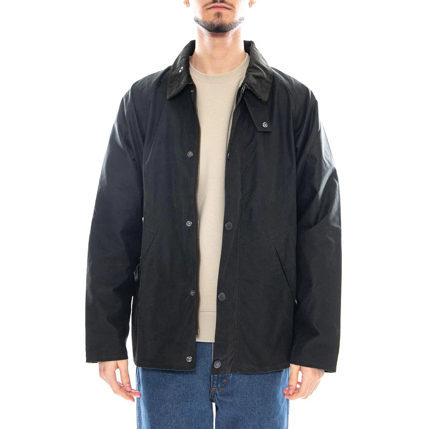 Tracker Wax Jacket - Giacca Uomo Verde  Uomo BARBOUR - Image 2