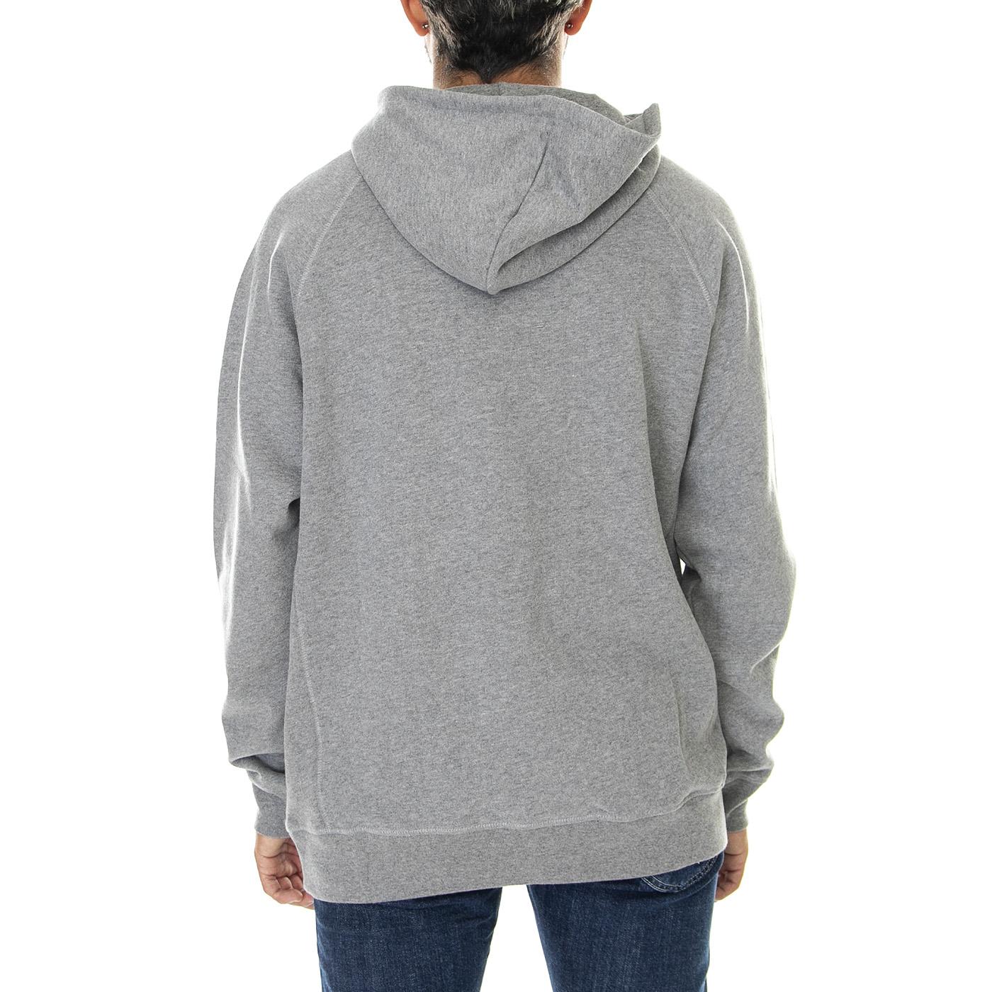 Trial Hoodie Grey Marl - Felpa con Cappuccio Uomo Grigia  Uomo BARBOUR - Image 3