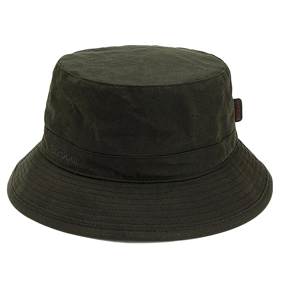 Wax Sport Hat Olive - Cappellino da Pescatore Marrone  ACCESSORI BARBOUR