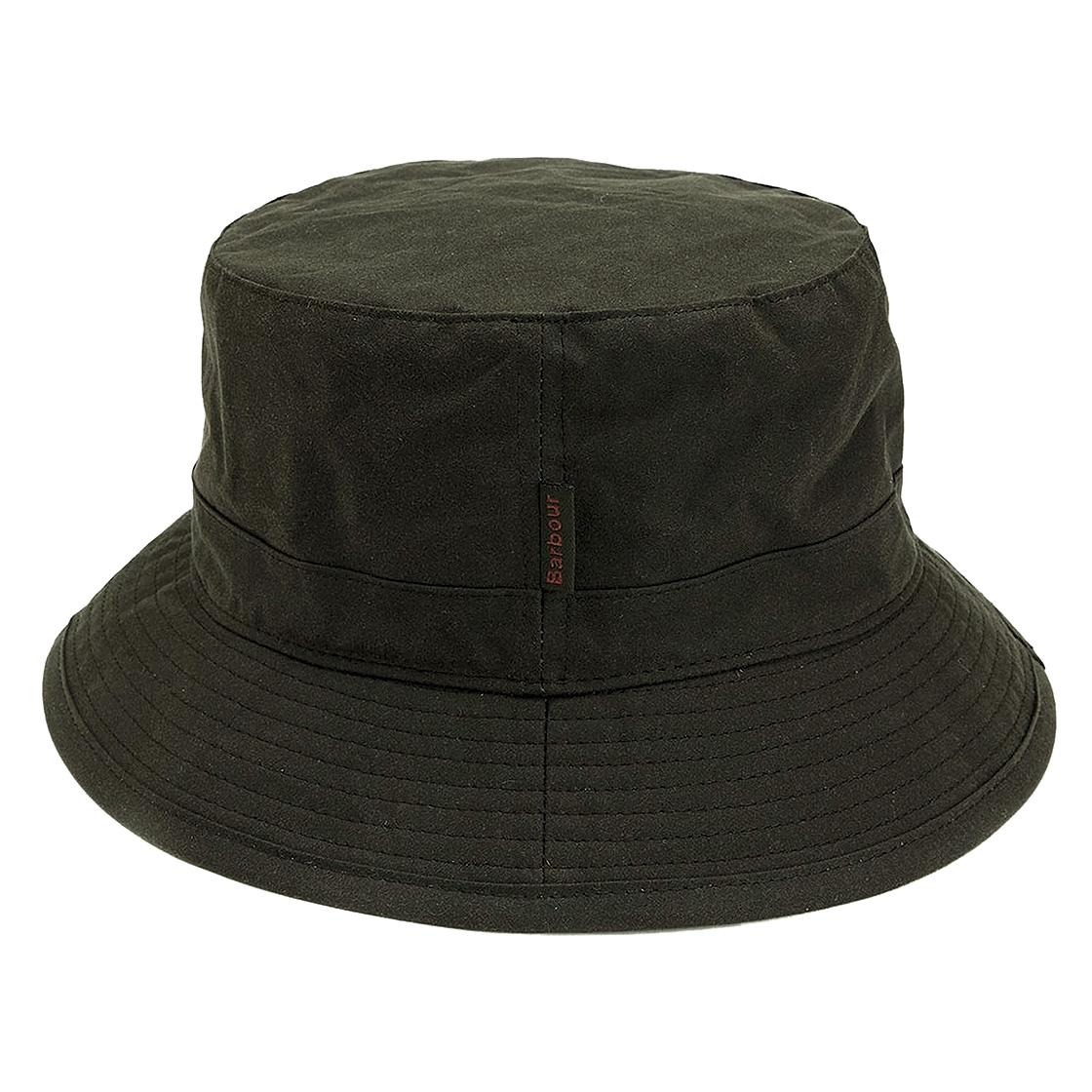 Wax Sport Hat Olive - Cappellino da Pescatore Marrone  ACCESSORI BARBOUR - Image 2