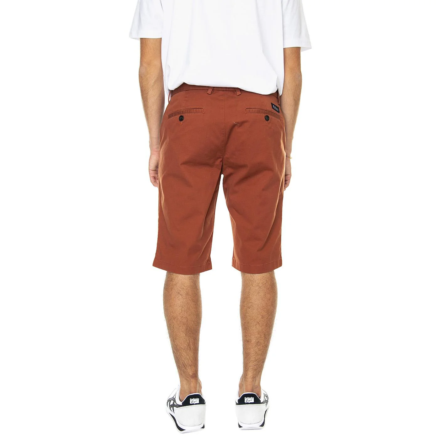 Signature Chino Short Brick Red - Bermuda Uomo Marroni Uomo BEN SHERMAN - Image 3