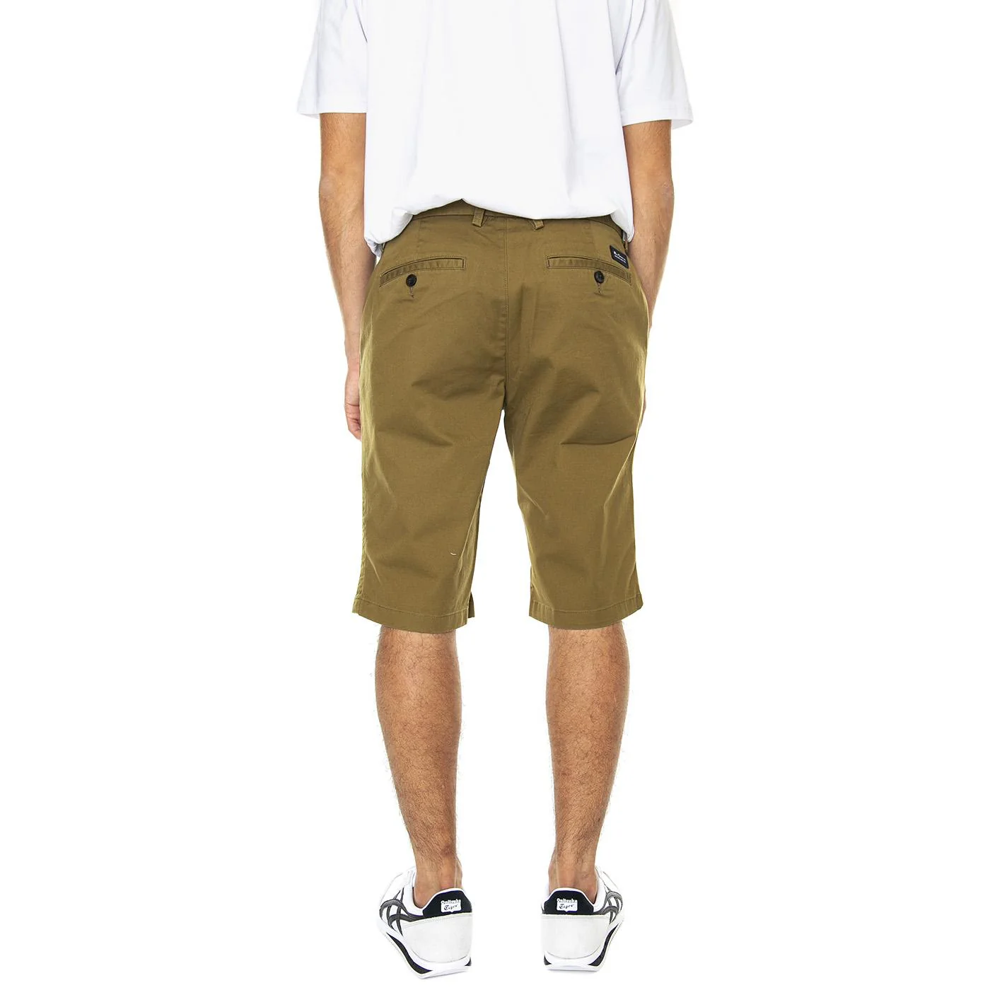 Signature Chino Short Grasshopper - Bermuda Uomo Verdi Uomo BEN SHERMAN - Image 3