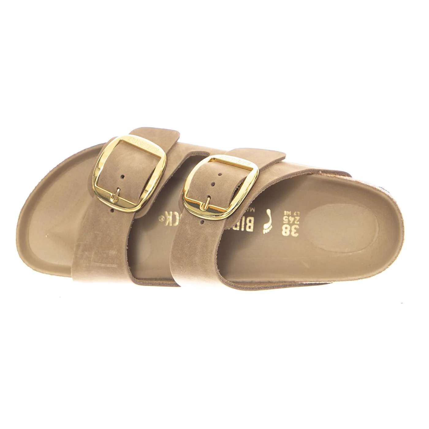 Arizona Big Buckle Oiled Leather Narrow Fit Tobacco Brown - Sandali Donna Marroni Donna BIRKENSTOCK - Image 6