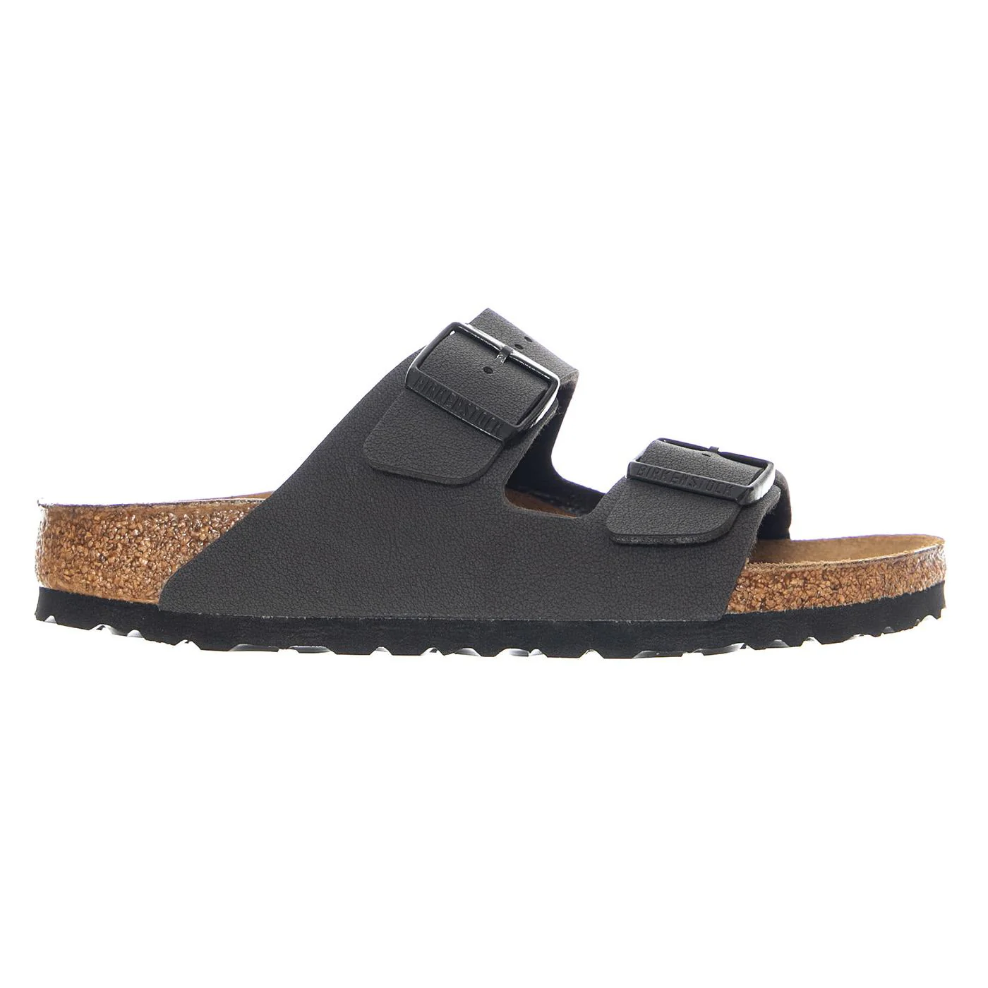 Arizona Birko Flor Narrow Fit Velvet Grey - Sandali Uomo / Donna Grigi Uomo BIRKENSTOCK