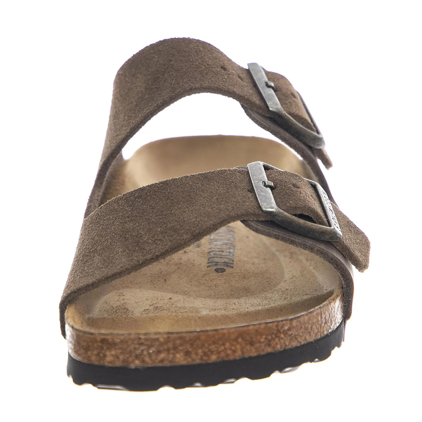 Arizona concrete gray, Suede Leather/Oiled - Sandali Uomo / Donna Grigi Uomo BIRKENSTOCK - Image 3