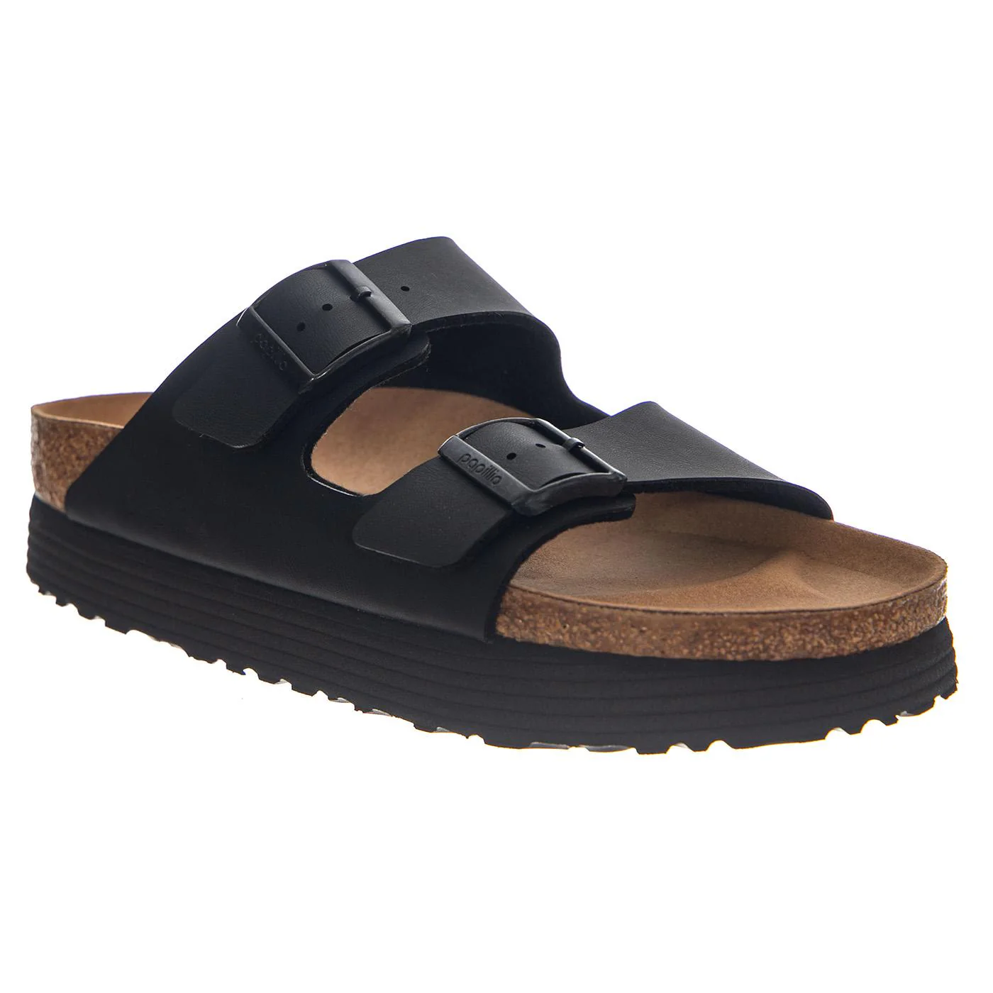ARIZONA GROOVED BLACK - Sandali Donna Neri  Donna BIRKENSTOCK - Image 2