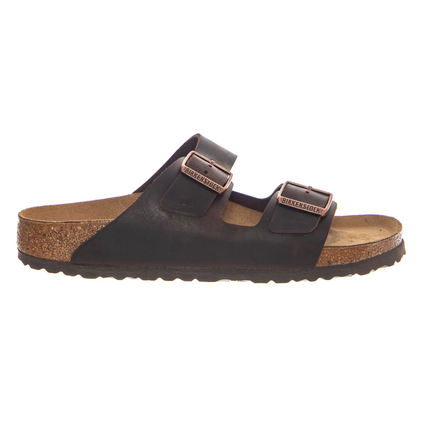 Arizona Oiled Leather Narrow Fit Habana - Sandali Uomo Marroni Uomo BIRKENSTOCK