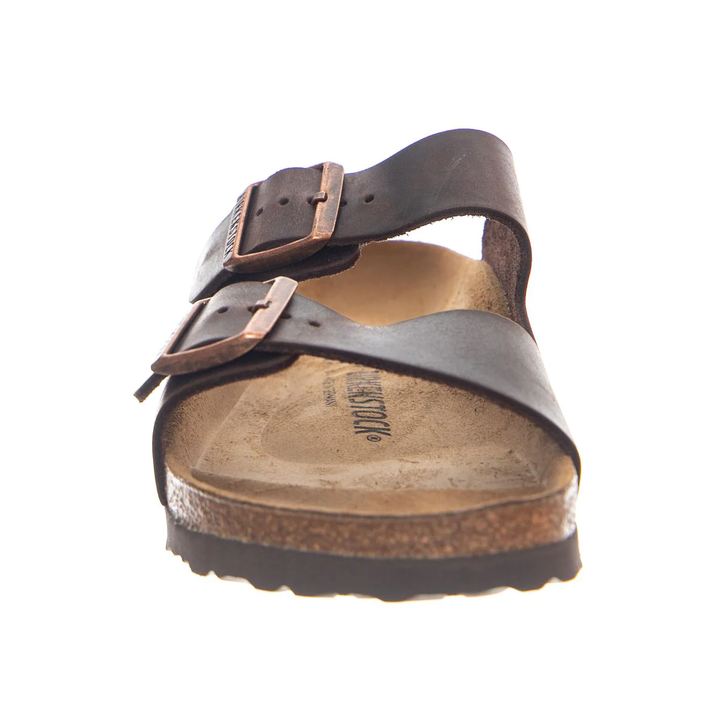 Arizona Oiled Leather Narrow Fit Habana - Sandali Uomo Marroni Uomo BIRKENSTOCK - Image 3