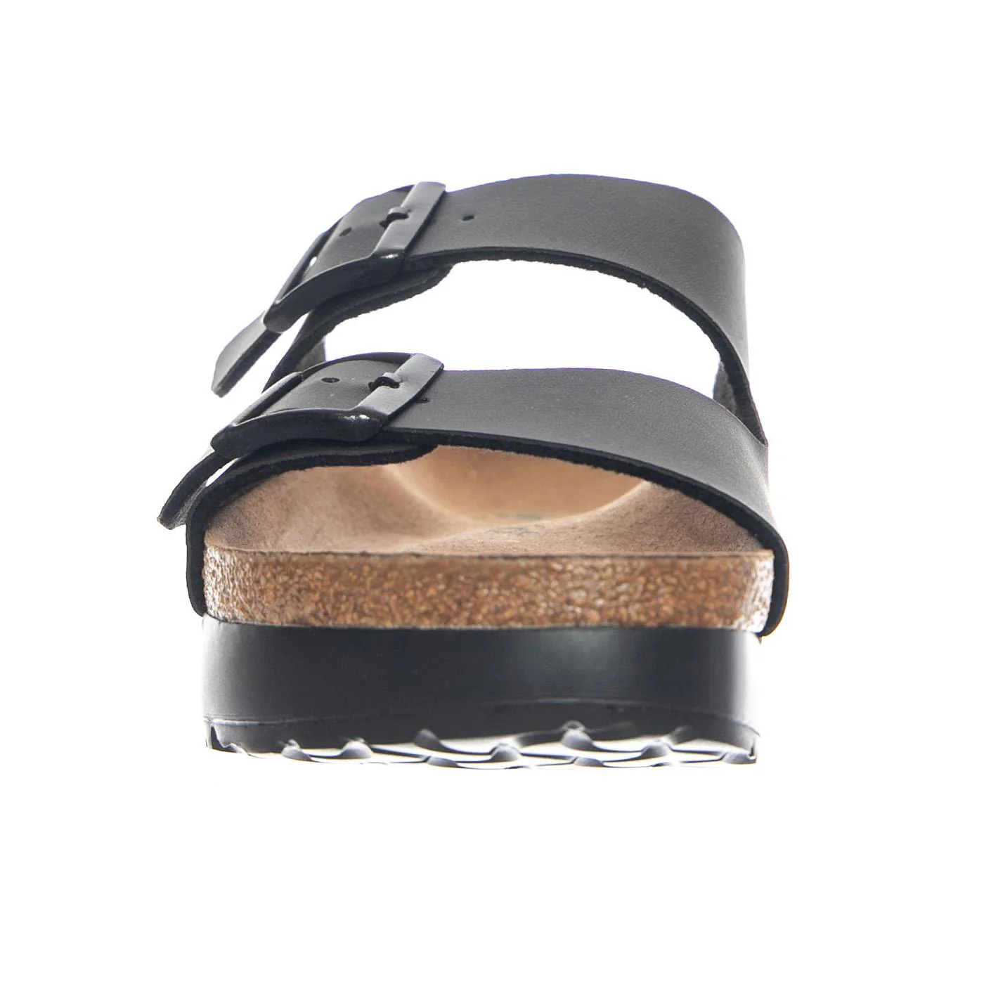 Arizona Platform Vegan Birko Flor Narrow Fit Black - Sandali Donna Neri Donna BIRKENSTOCK - Image 3