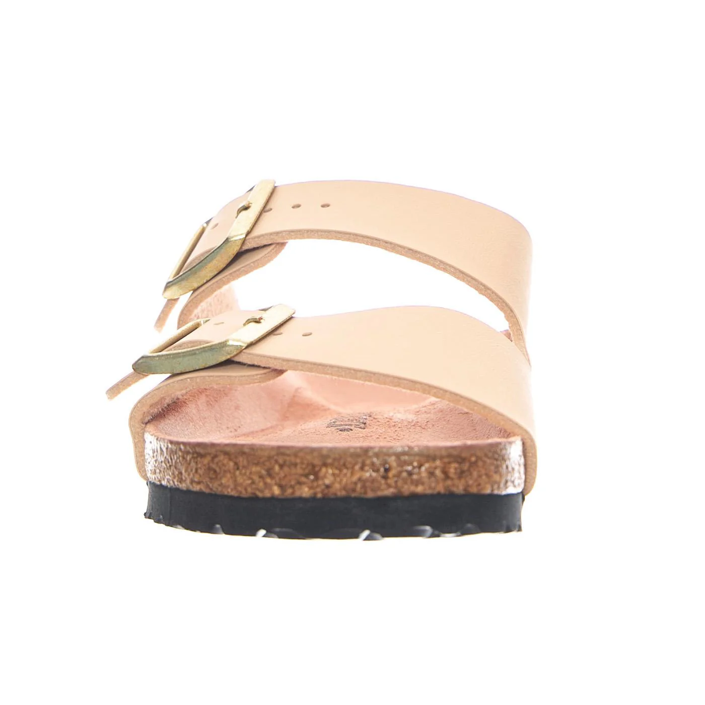 Arizona Triples Birko Flor Narrow Fit New Beige / Pink Clay - Sandali Donna Beige Donna BIRKENSTOCK - Image 3