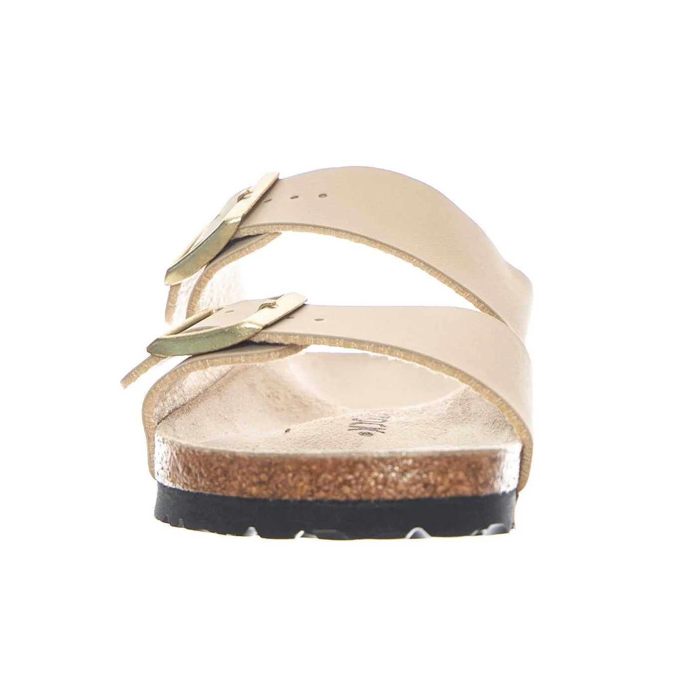 Arizona Triples Birko Flor Narrow Fit Sandcastle Oyster - Sandali Donna Beige  Donna BIRKENSTOCK - Image 3