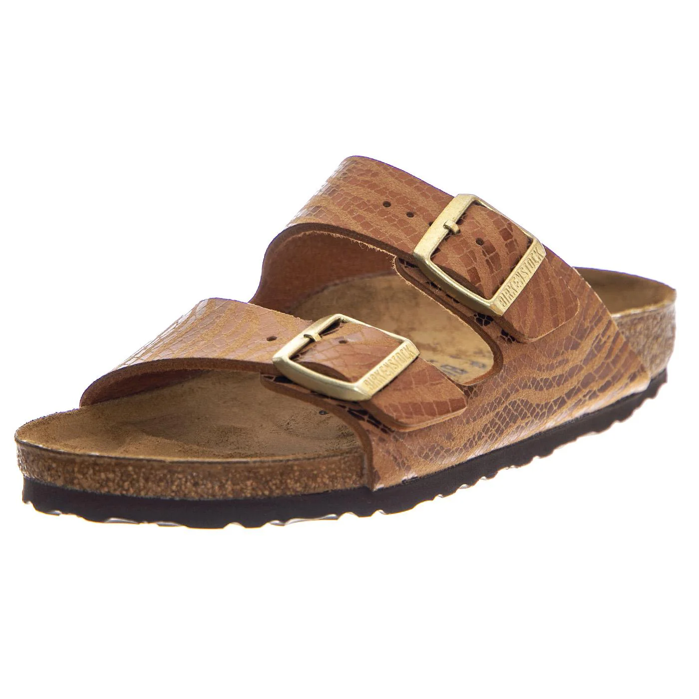 Arizona Zebra Pecan, Synthetics - Sandali Donna Marroni Donna BIRKENSTOCK