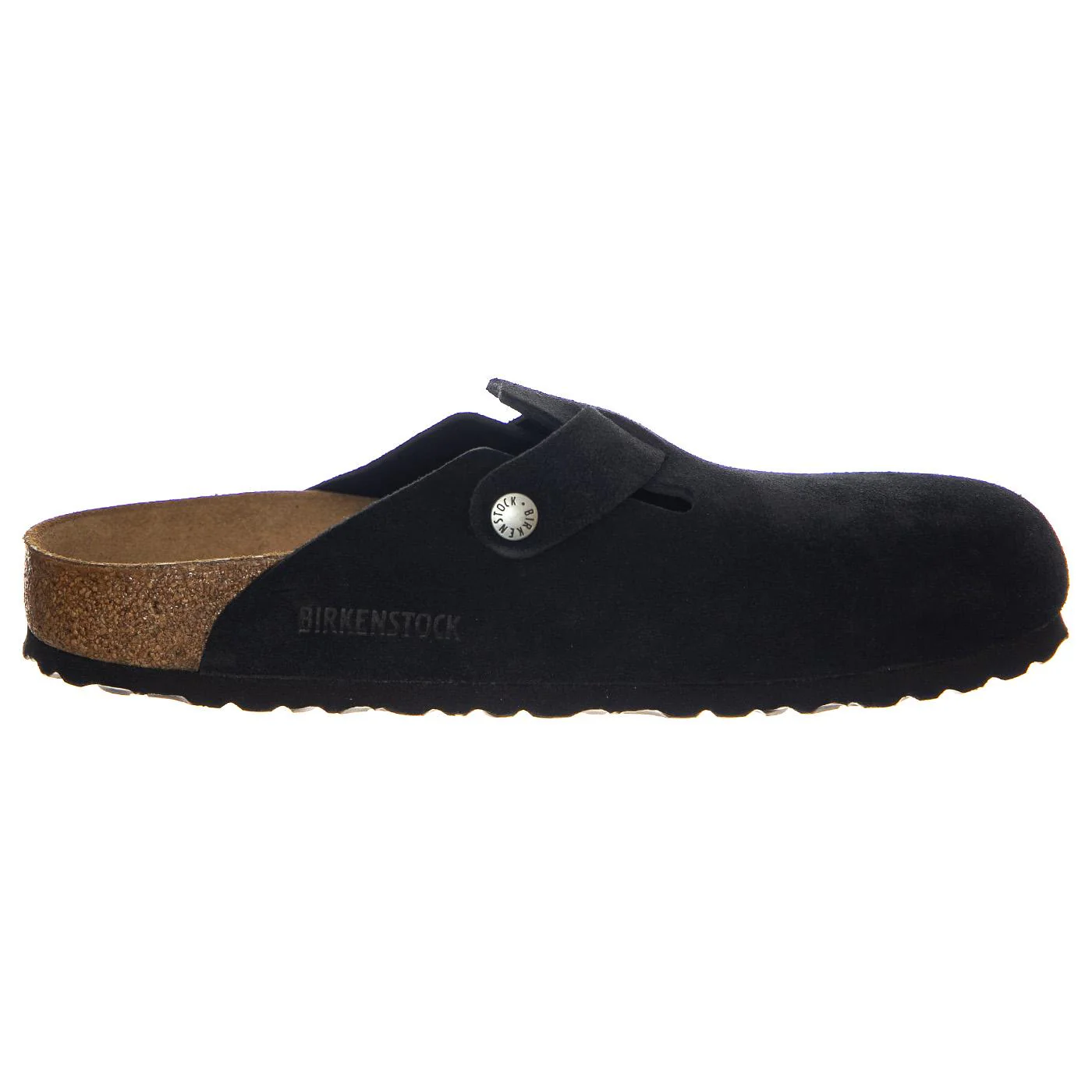 Boston black, Suede Leather - Sandali Uomo Neri  Uomo BIRKENSTOCK - Image 2