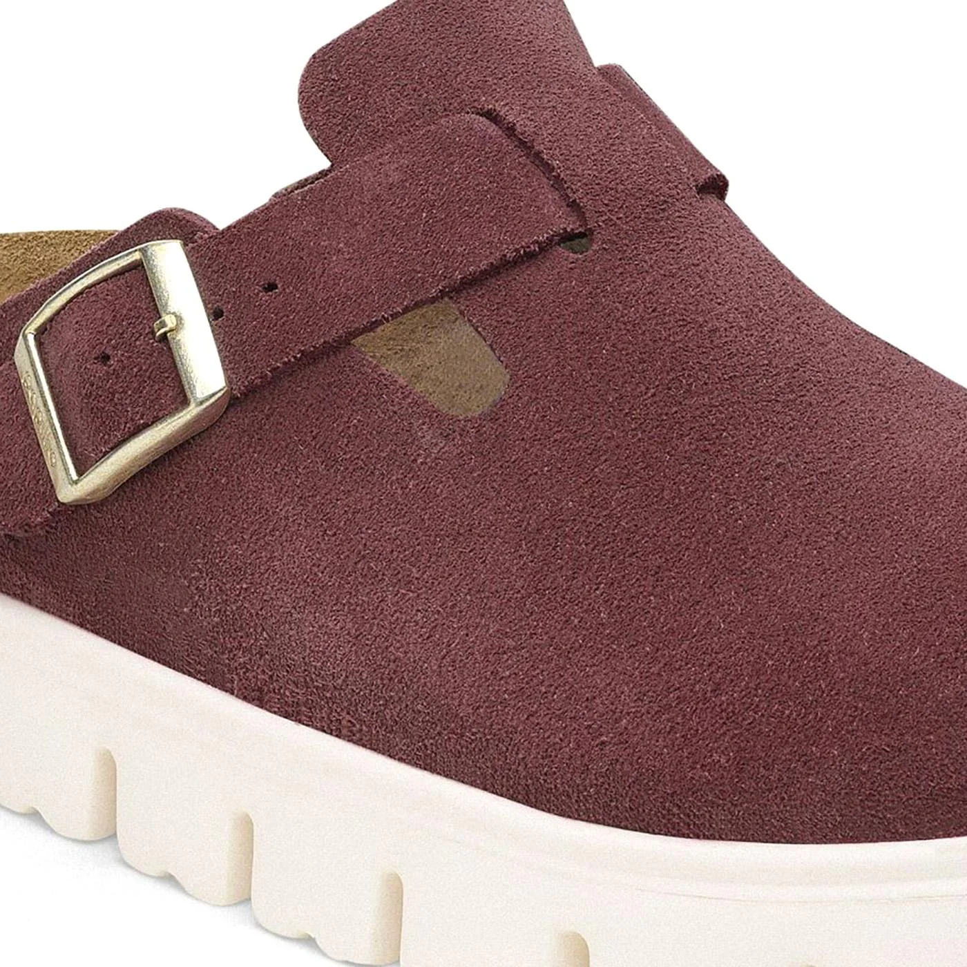 Boston Chunky Berry Crush, Suede Leather - Sandali Donna Bordeaux  Donna BIRKENSTOCK - Image 6