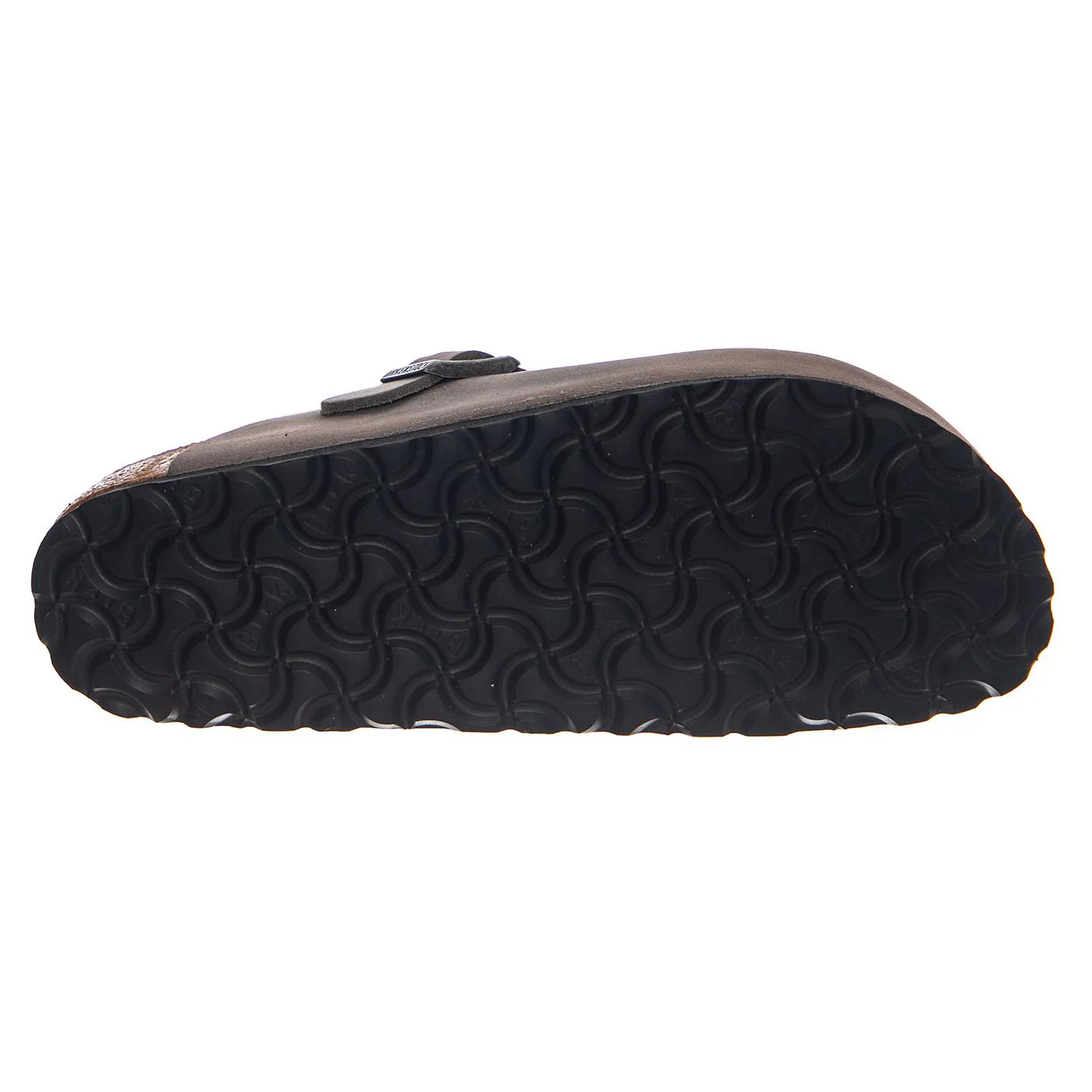 BOSTON SFB OILED LEATHER NARROW FIT IRON - Ciabatte Uomo / Donna Grigie  Uomo BIRKENSTOCK - Image 5