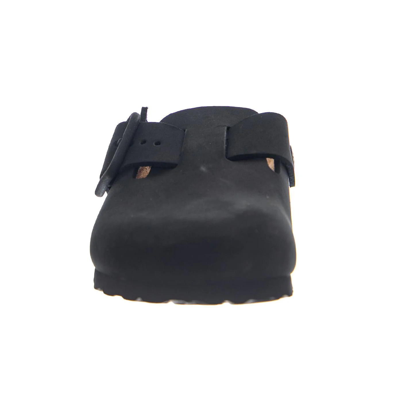 BOSTON WB NUBUCK LEATHER NARROW FIT BLACK - Sandali Uomo / Donna Neri Uomo BIRKENSTOCK - Image 3