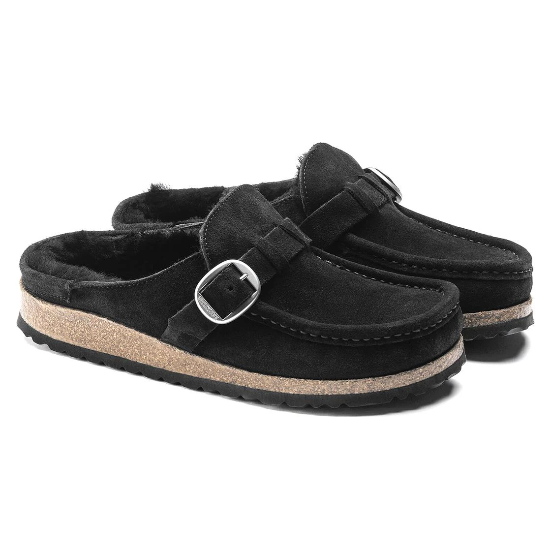 Buckley - Sandali Uomo Neri - Calzata Stretta Donna BIRKENSTOCK - Image 4