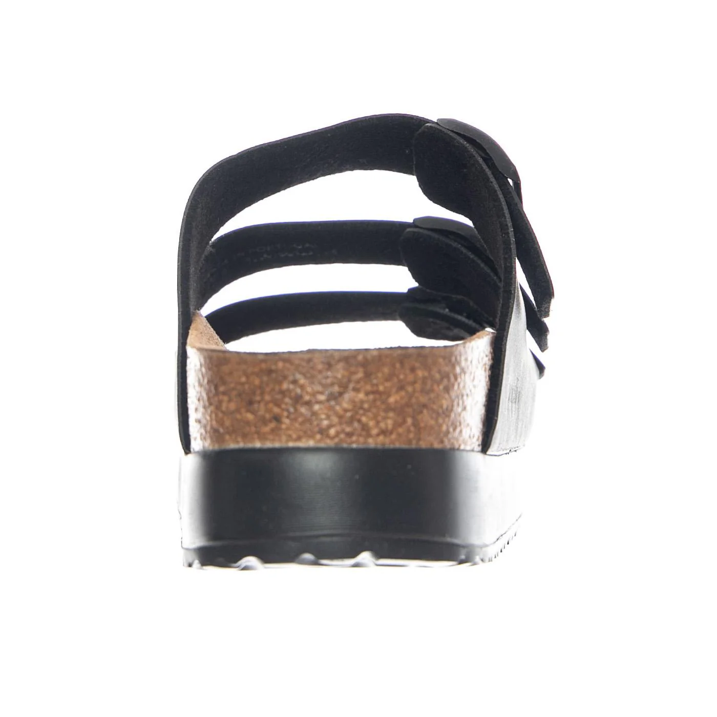 Florida III Platform Vegan Birko Flor Narrow Fit Black - Sandali Donna Neri Donna BIRKENSTOCK - Image 4