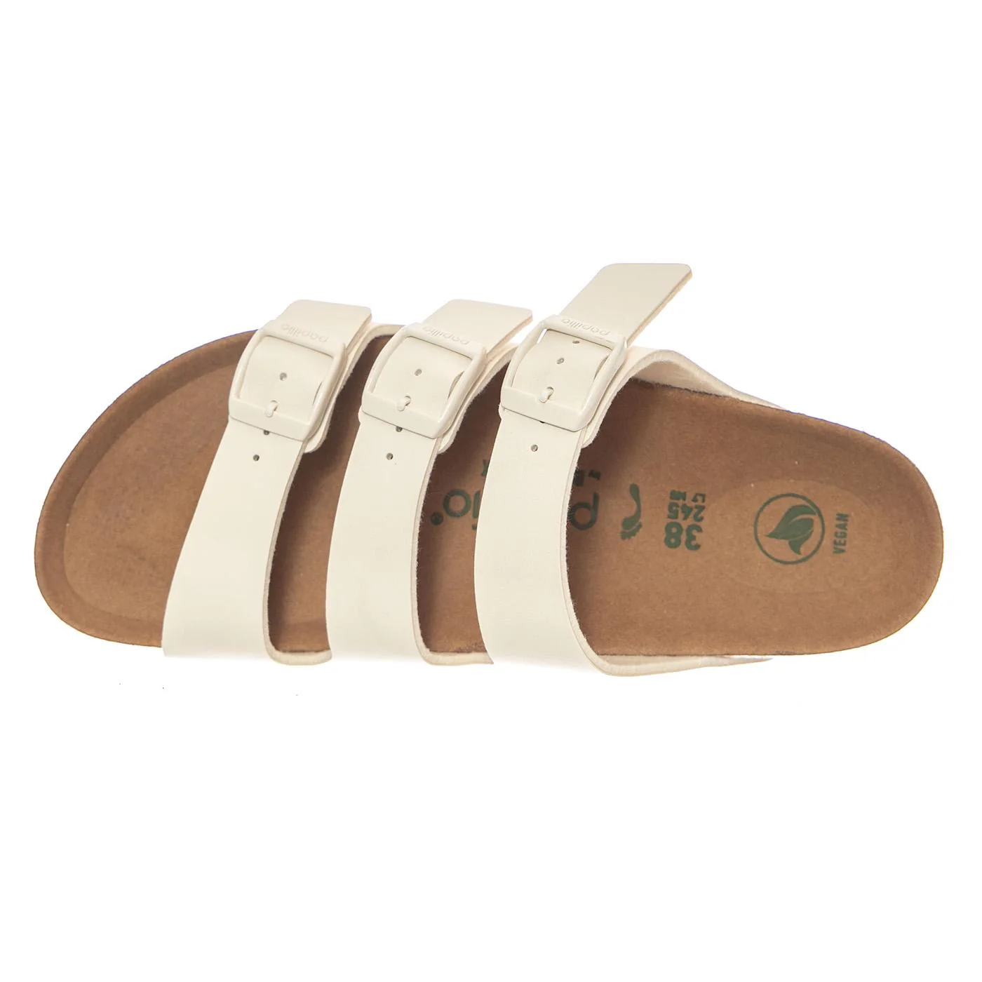 Florida III Platform Vegan Birko Flor Narrow Fit Eggshell - Sandali Donna Bianchi Donna BIRKENSTOCK - Image 6