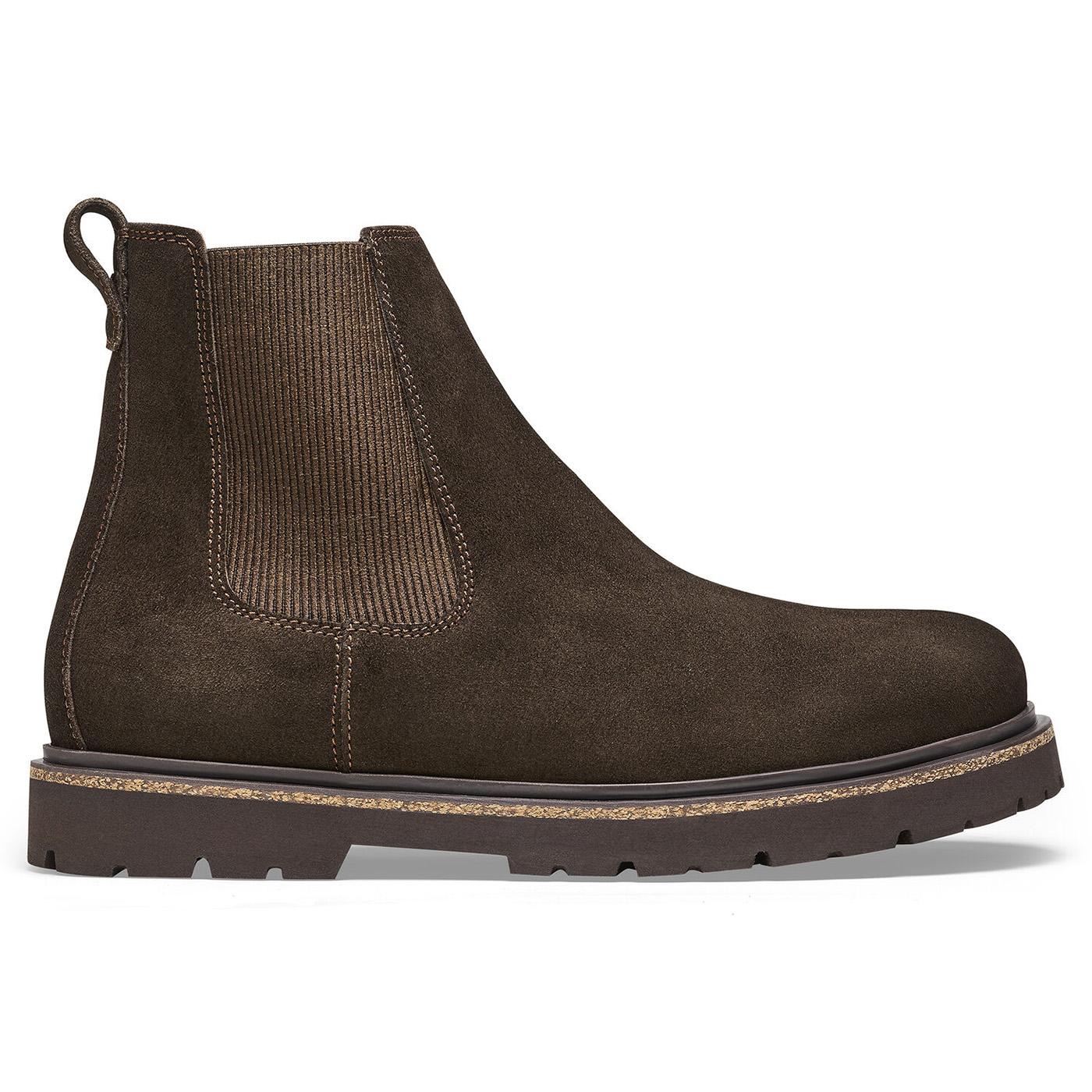 Highwood Slip On Men Mocca Suede Leather - Stivaletti Uomo Marroni  Uomo BIRKENSTOCK - Image 5