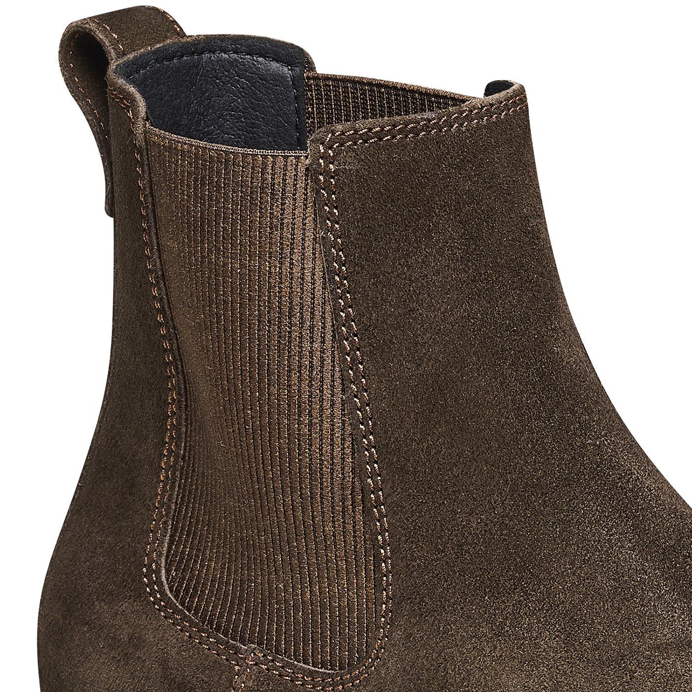 Highwood Slip On Men Mocca Suede Leather - Stivaletti Uomo Marroni  Uomo BIRKENSTOCK - Image 6