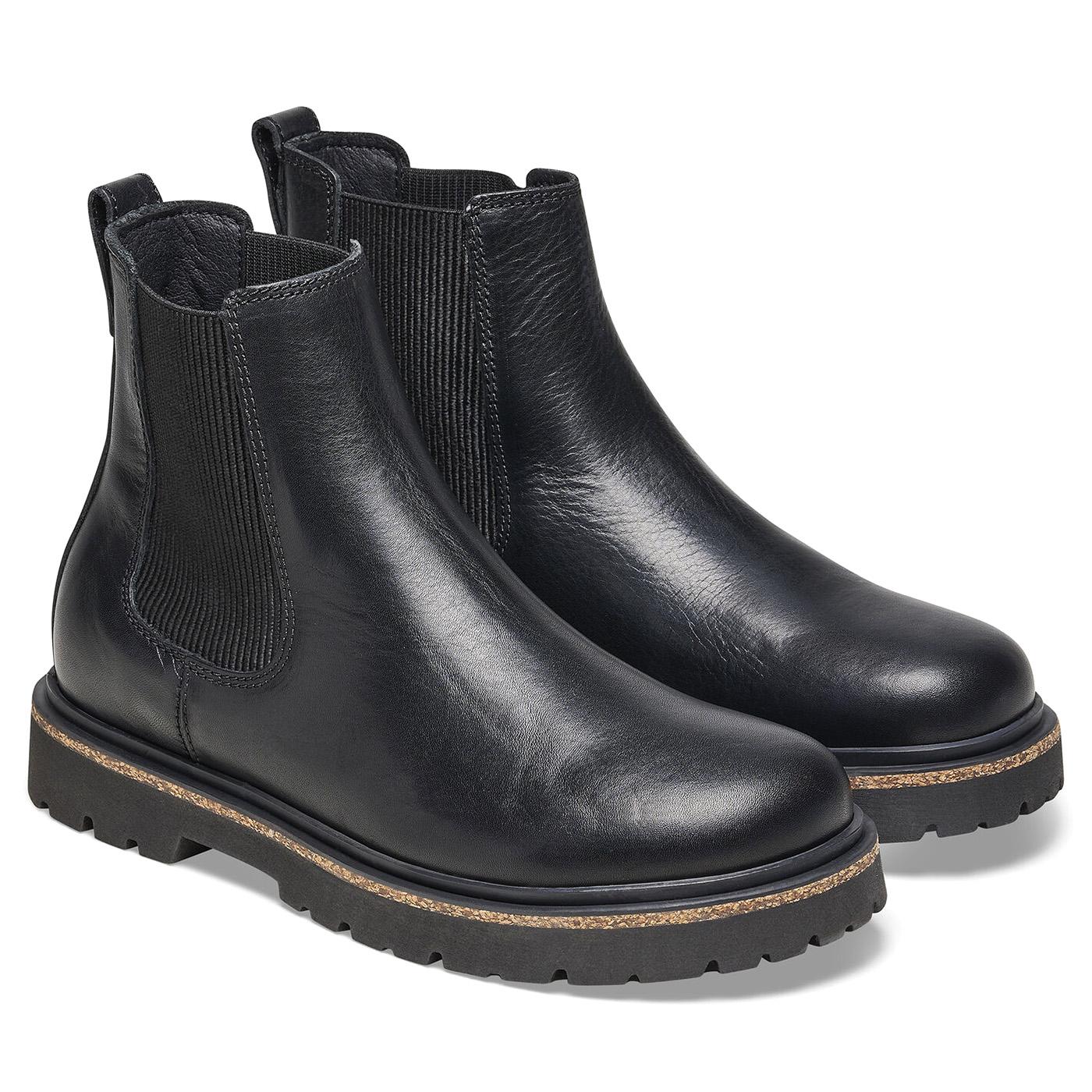 Highwood Slip On Women Black Natural Leather Boots - Stivaletti Donna Neri Donna BIRKENSTOCK - Image 4