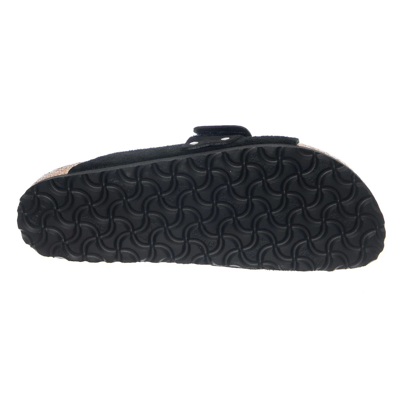 Kyoto Suede Leather Nubuck Narrow Fit Black - Sandali Uomo Neri  Uomo BIRKENSTOCK - Image 5